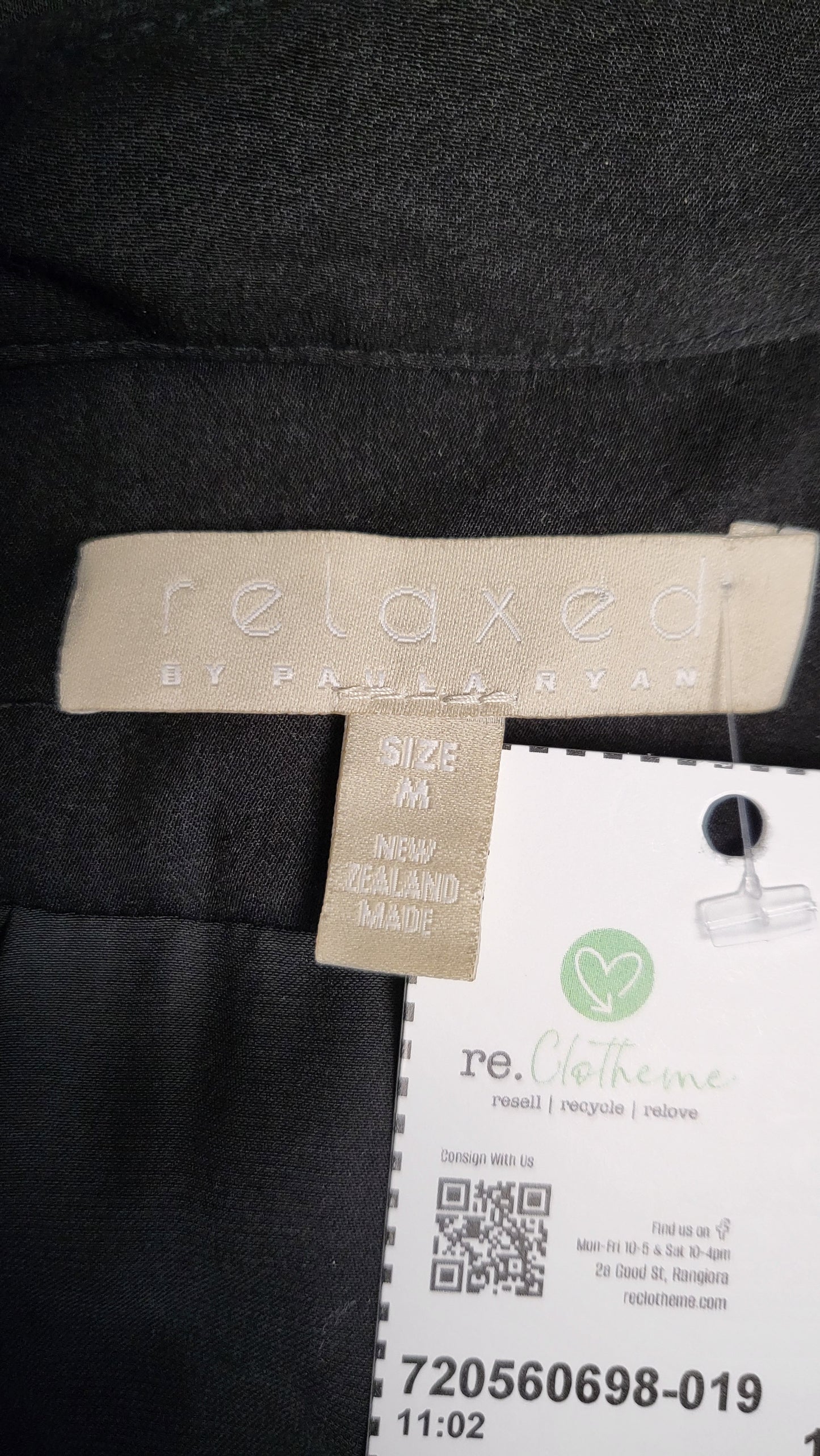Paula Ryan Black Duster Shirt Dress (12)