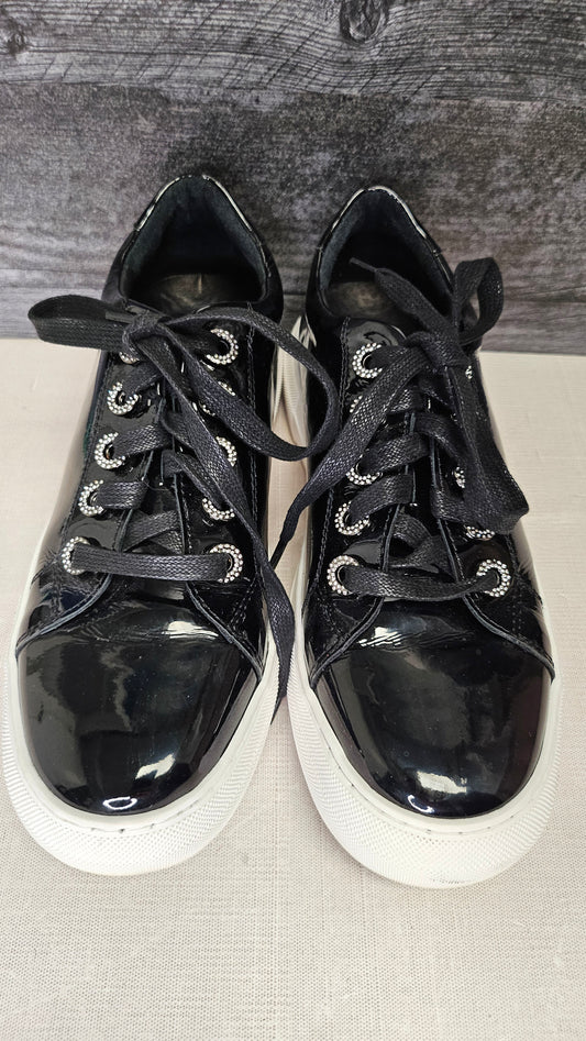 Gelato Black Patent Sneaker (38)