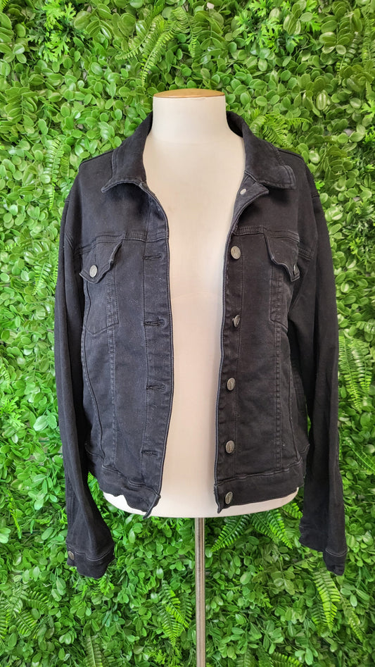 Vassalli Black Denim Jacket (18)