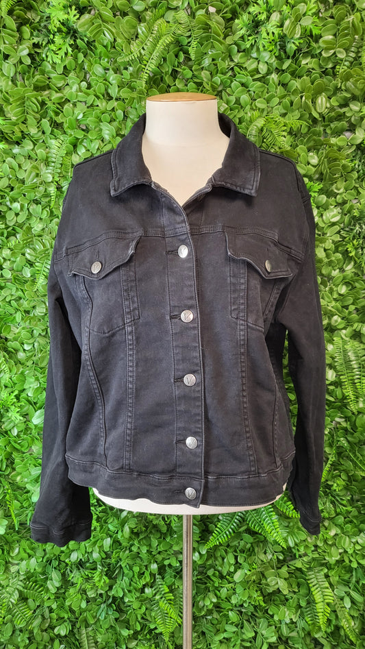 Vassalli Black Denim Jacket (18)
