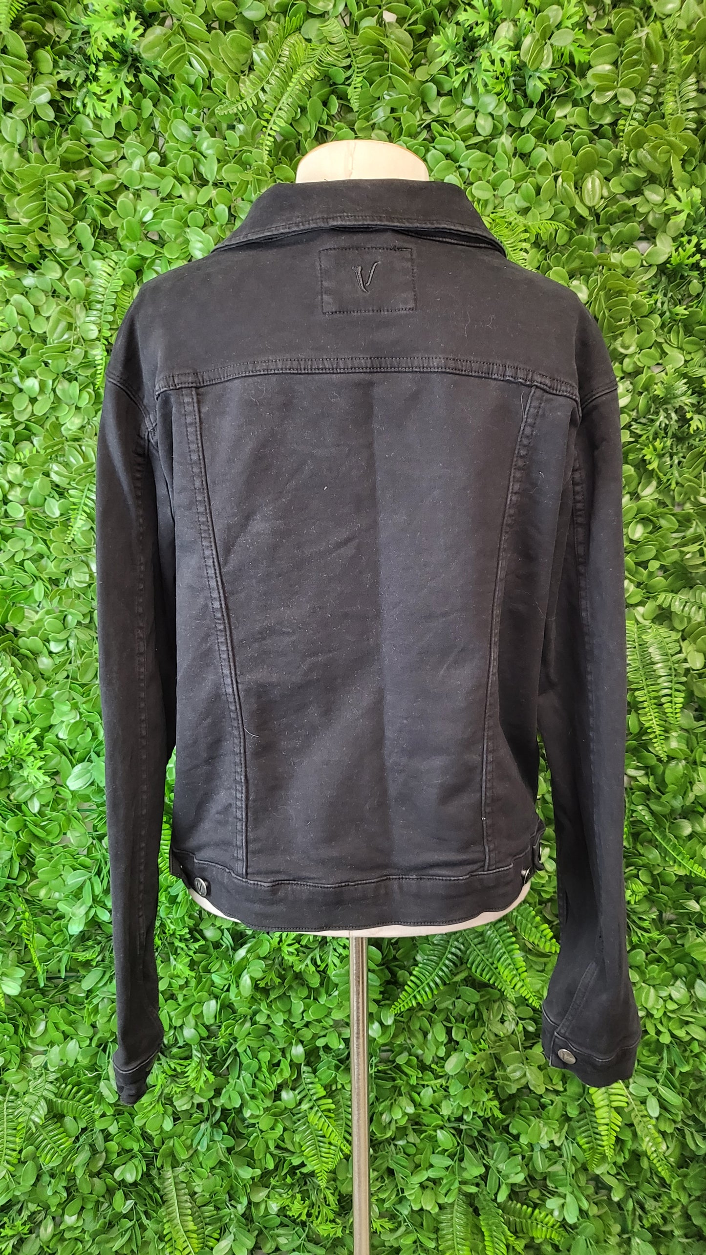 Vassalli Black Denim Jacket (18)
