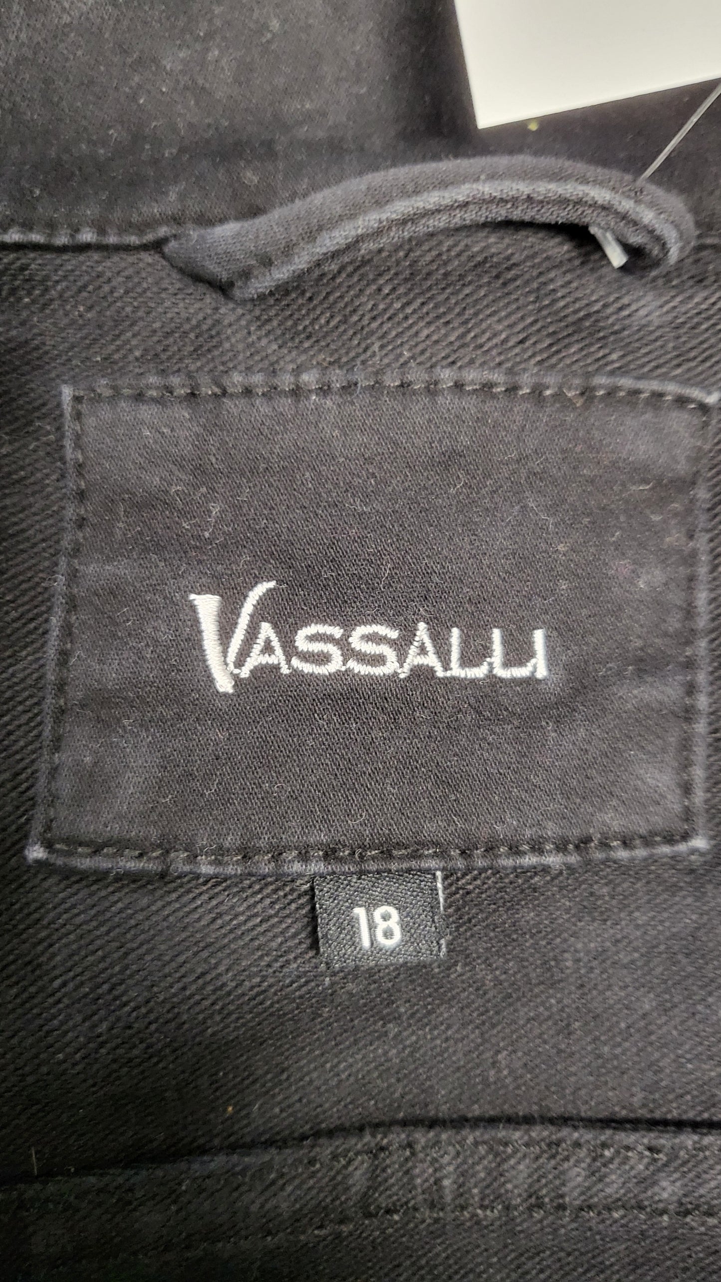 Vassalli Black Denim Jacket (18)