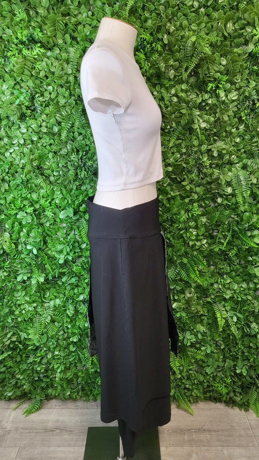 Parisian Road Black Pant Skirt (16)
