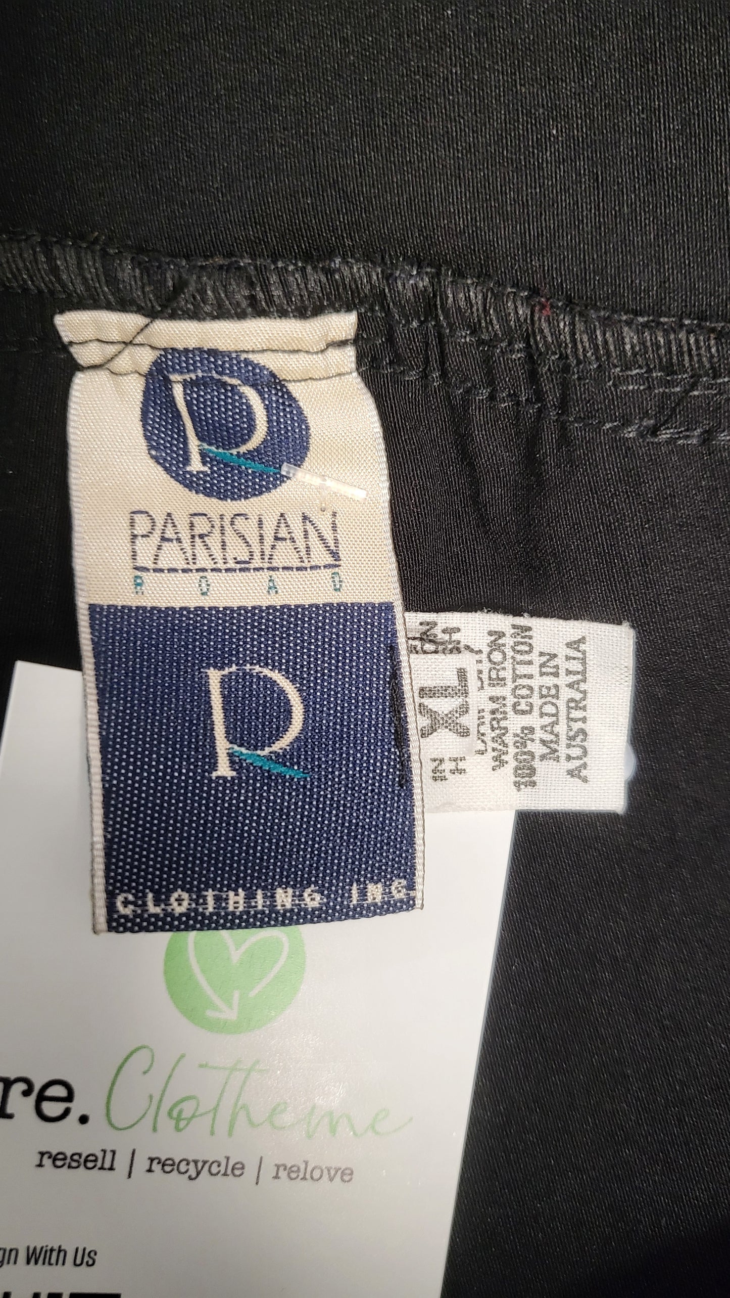 Parisian Road Black Pant Skirt (16)