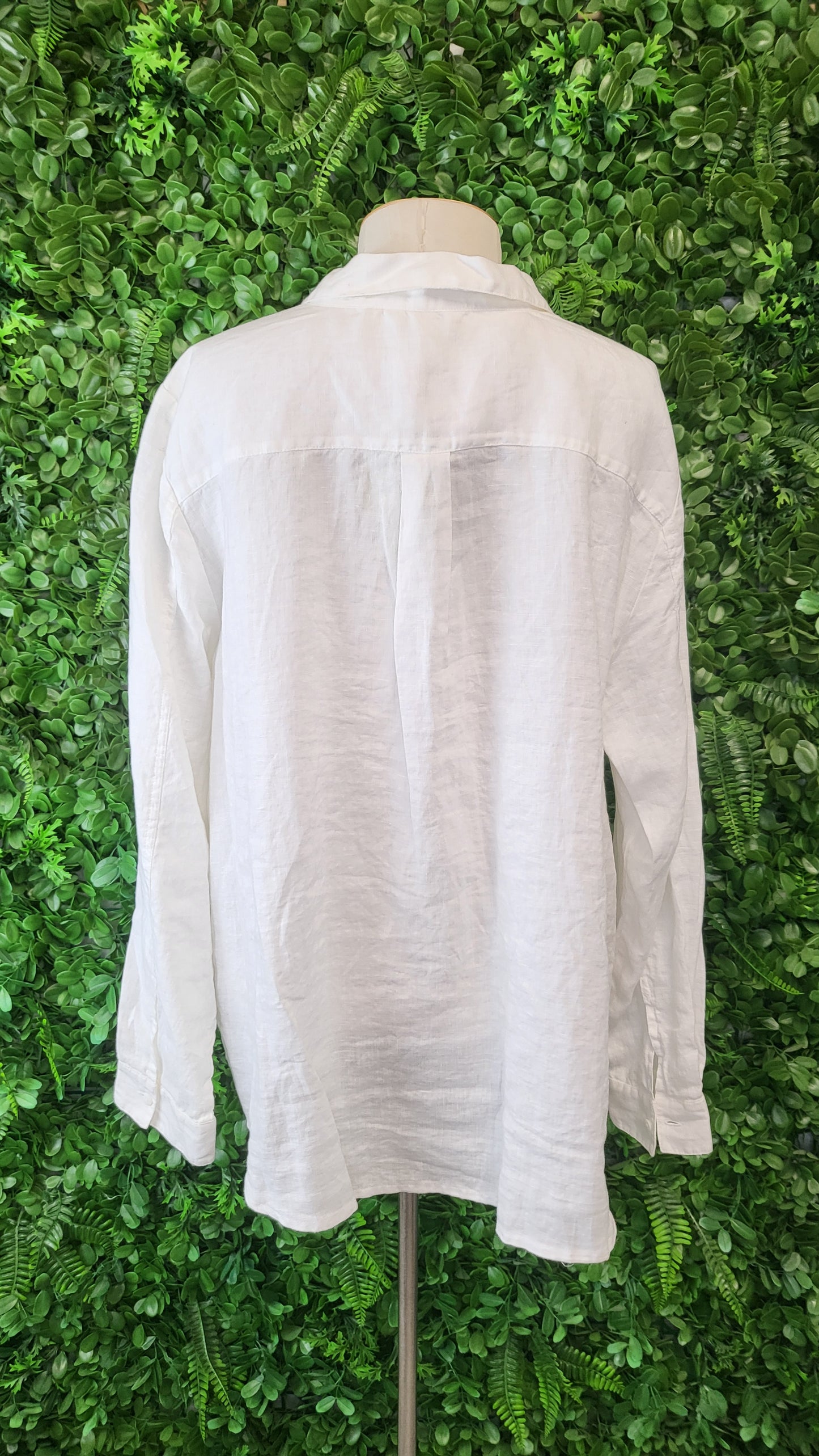 Monsoon White Linen Shirt BNWT (20)