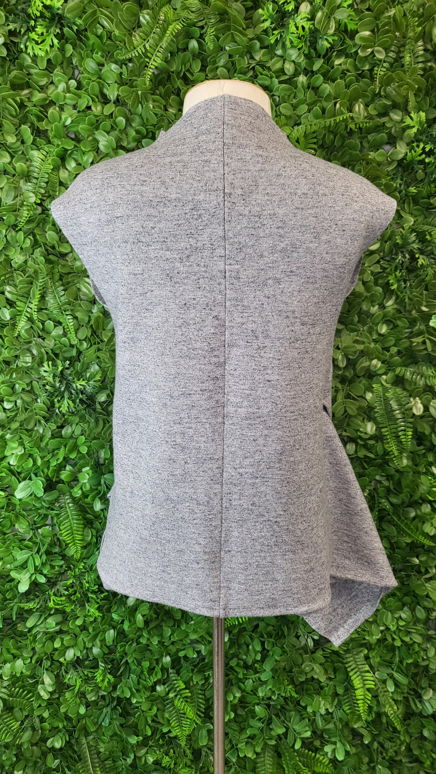 Country Road Marle Grey Knit Layering Top (XS)