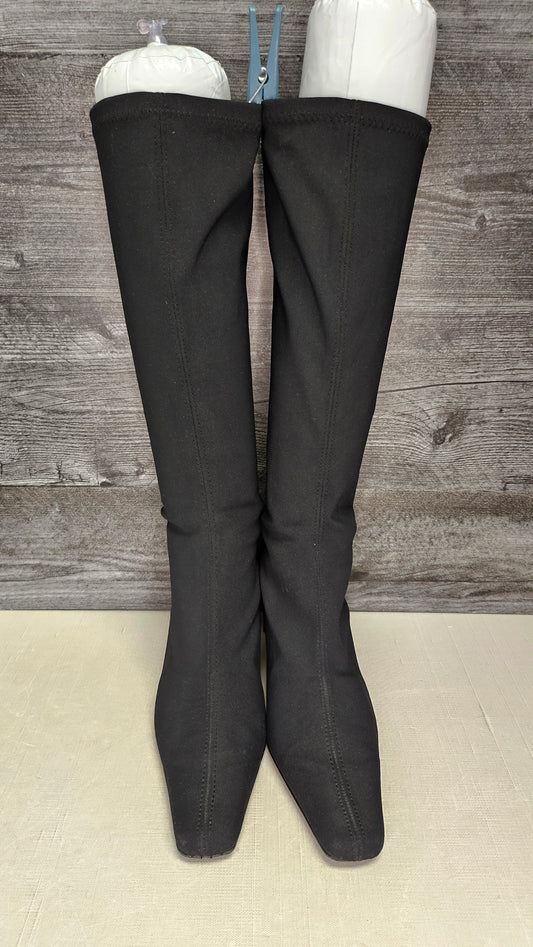 M&S Black Stretch Boot (39.5)