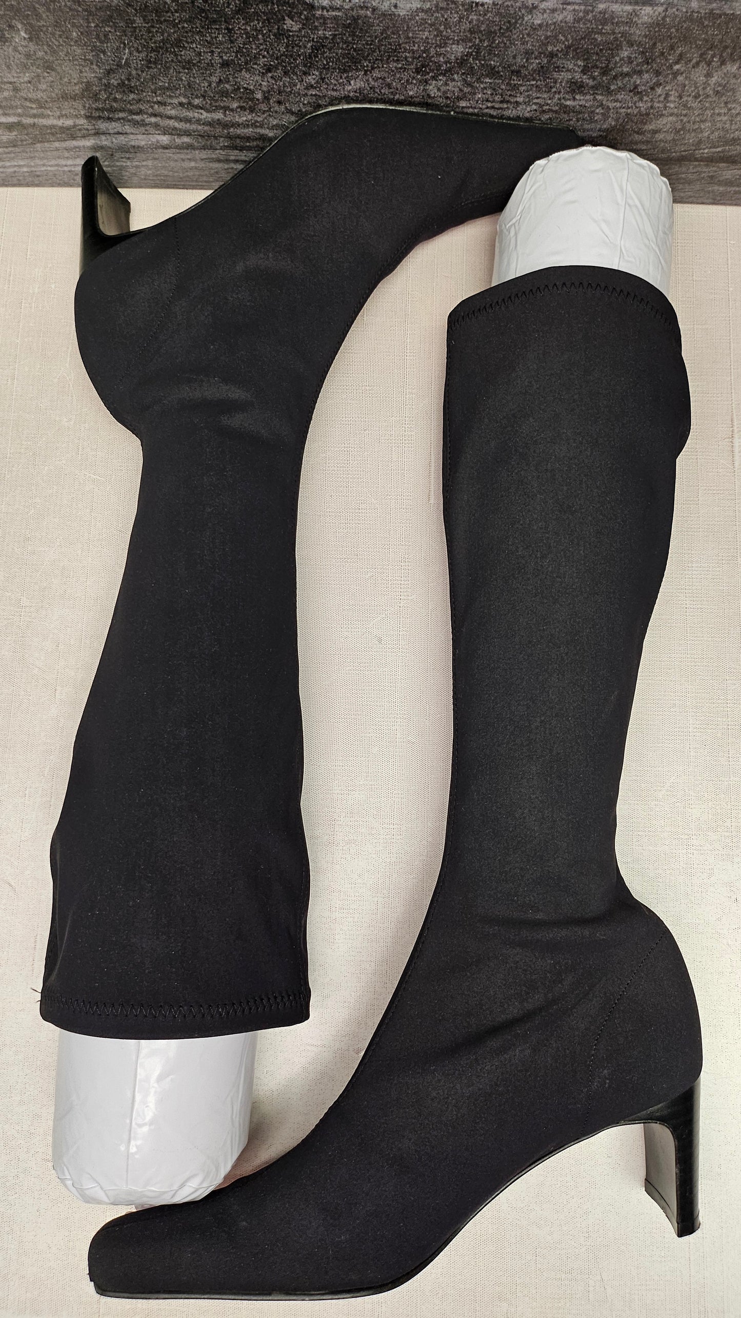 M&S Black Stretch Boot (39.5)