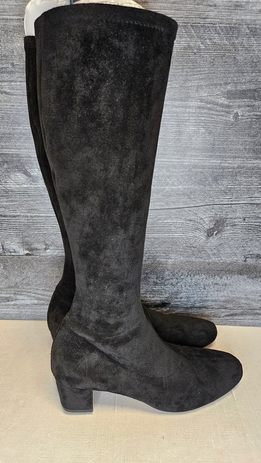 Django & Juliette Black Suede Boot (40)
