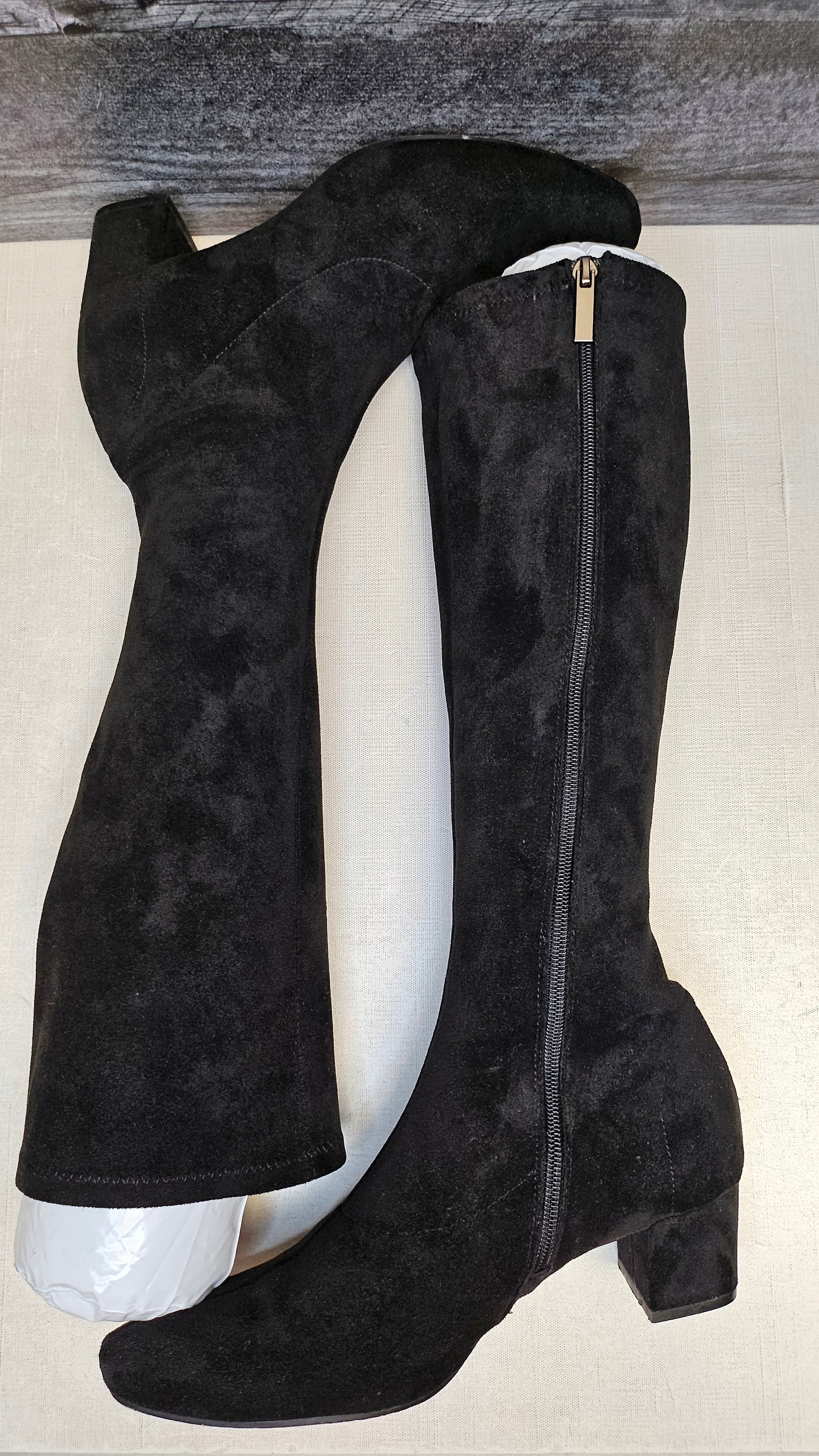 Django & Juliette Black Suede Boot (40)