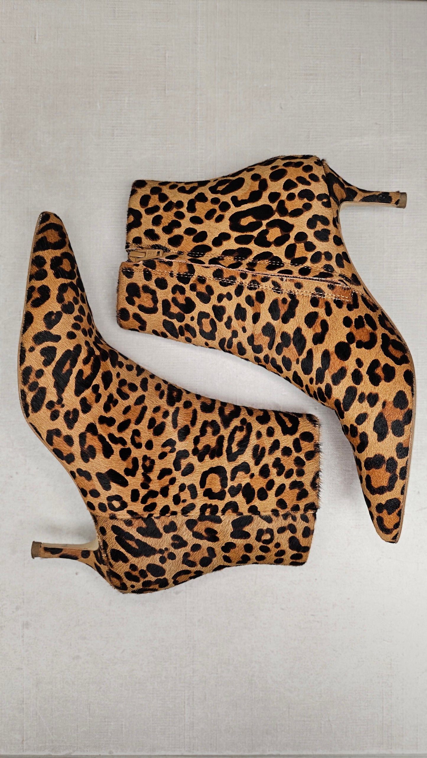 Witchery Leopard Kitten Heel Boot (38)