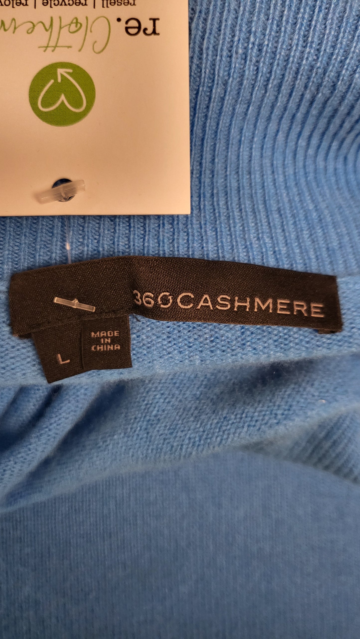 360 Cashmere Blue Joana Cashmere Turtleneck Dress (14)