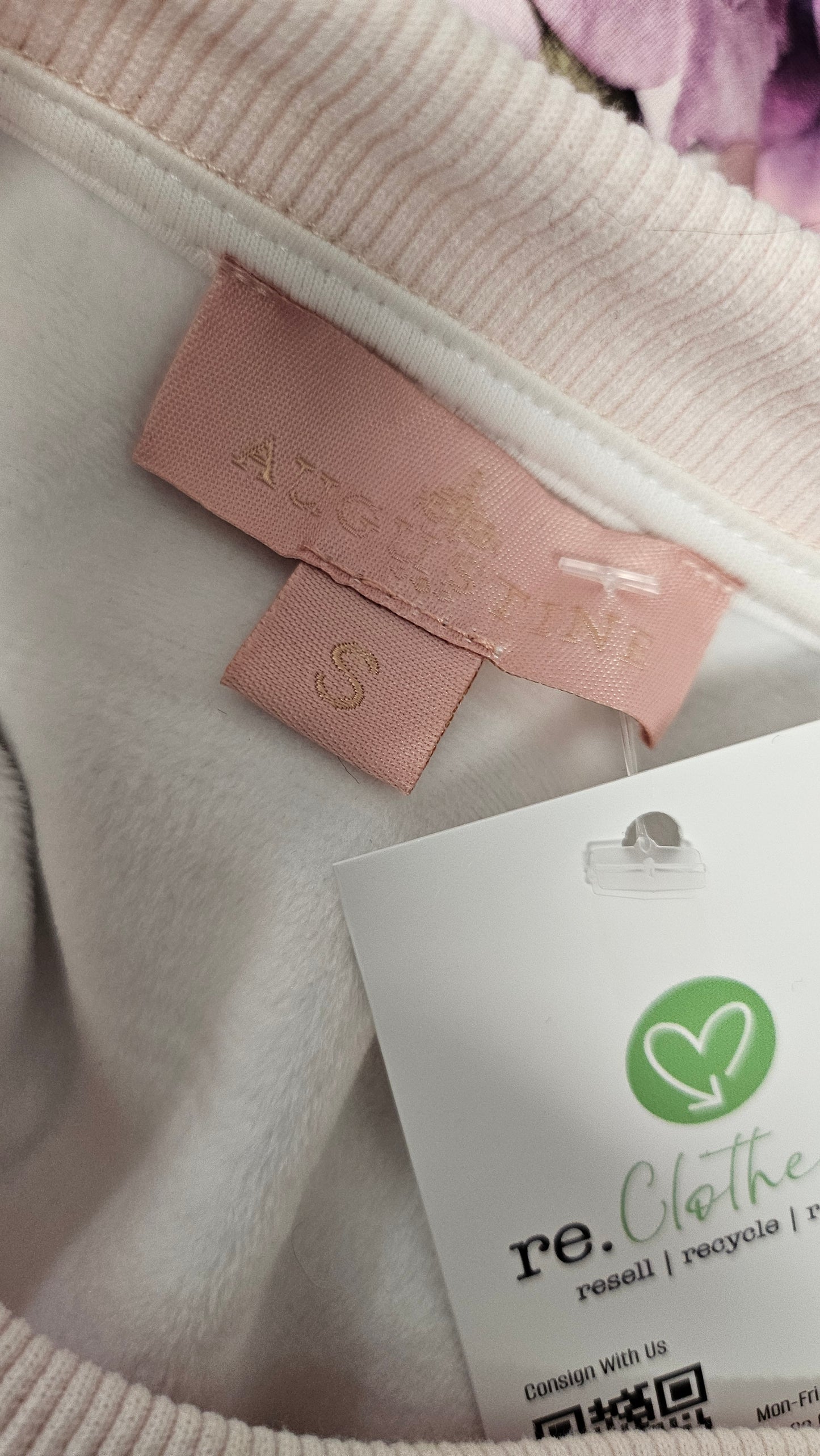 Augustine Purple/Pink Peony Sweat (10-12)