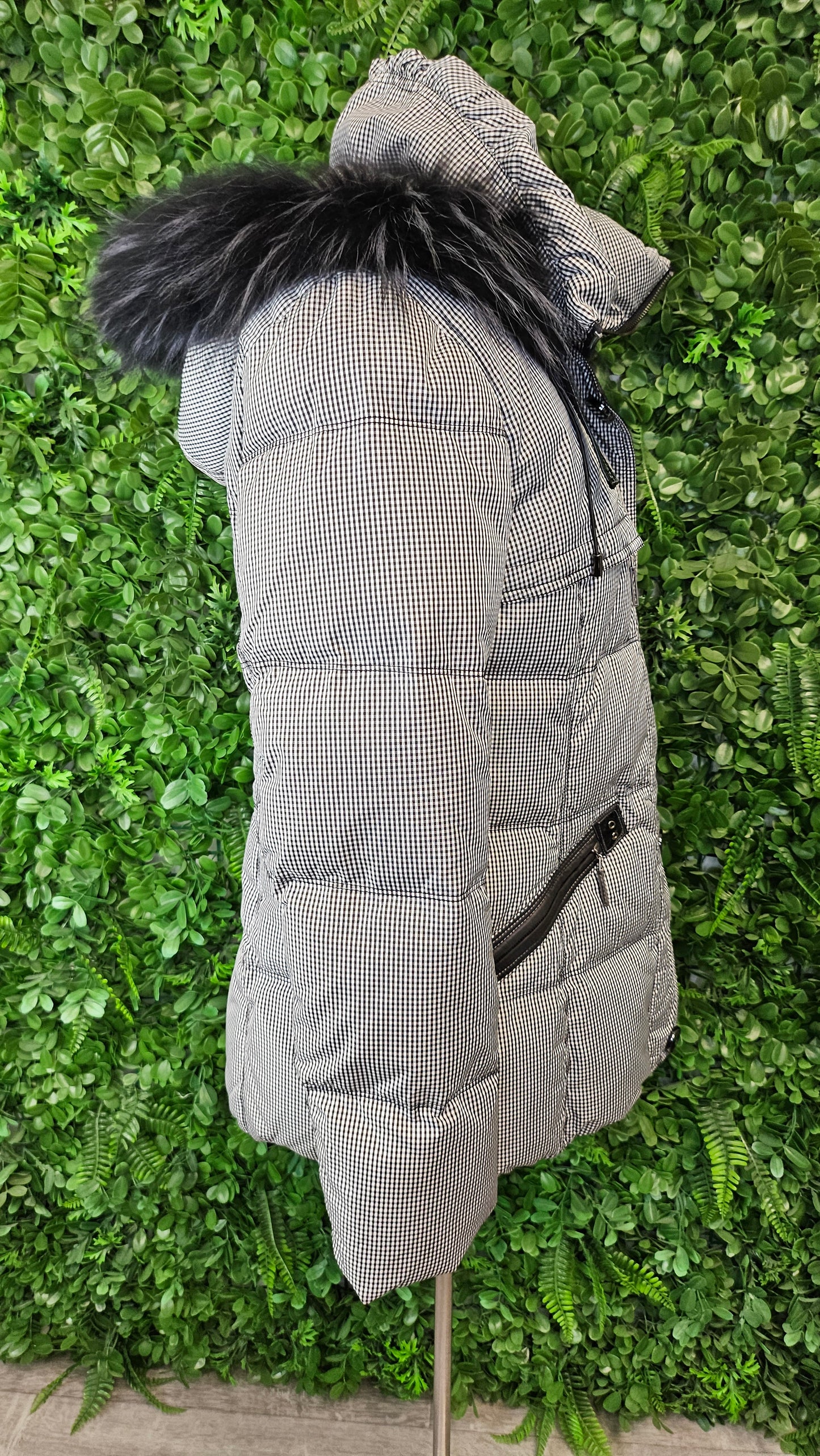 Discovering Gingham Down Jacket (12)