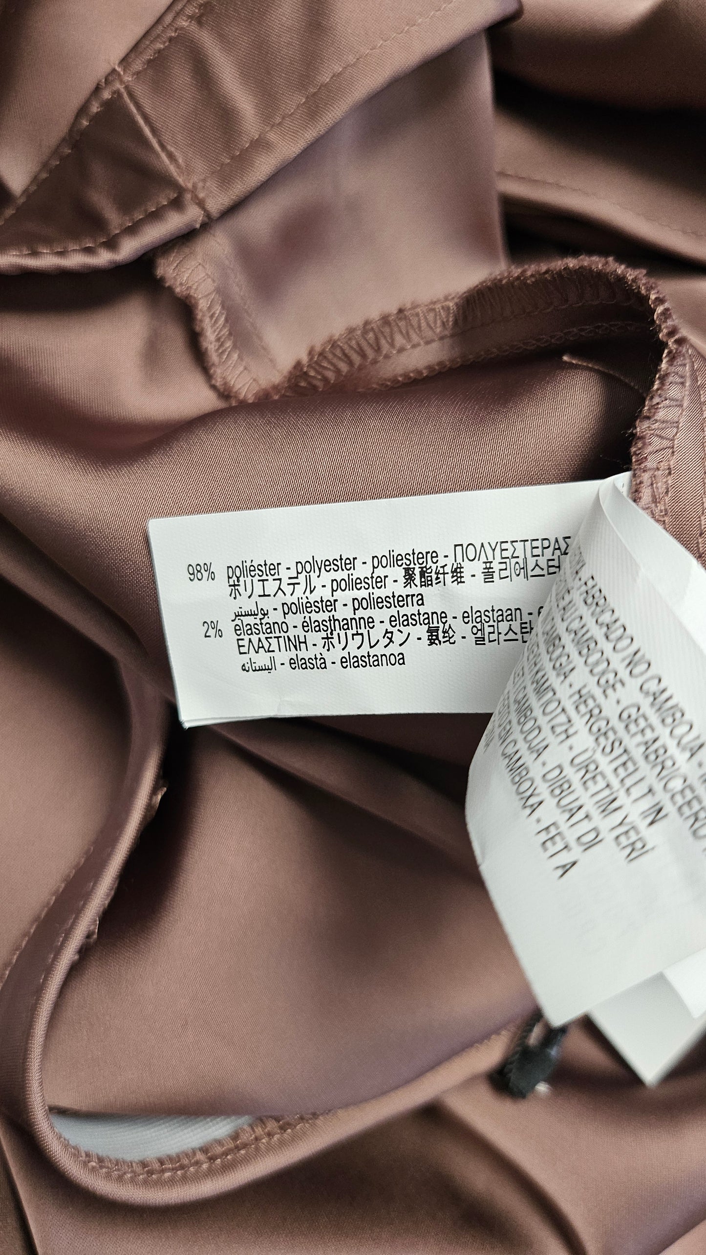 ZARA Rose Sateen Skirt BNWT (14)
