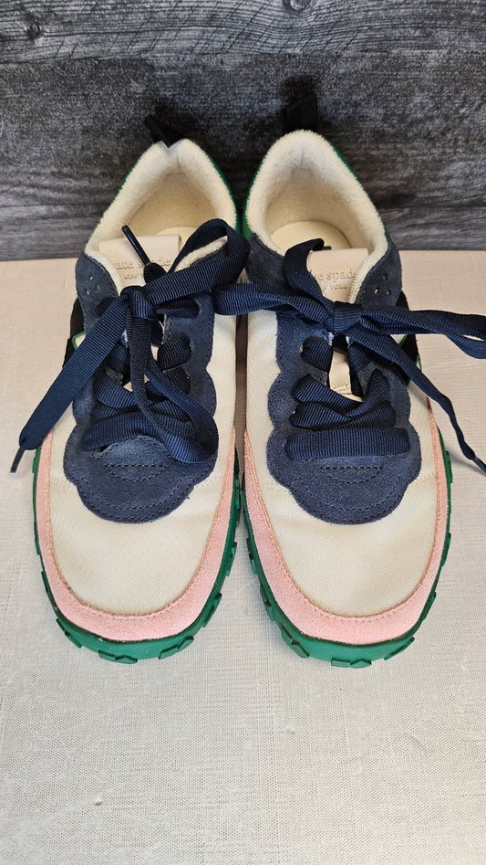 Kate Spade Verdant Green/Cream K As In Kate Sneakers (39.5)