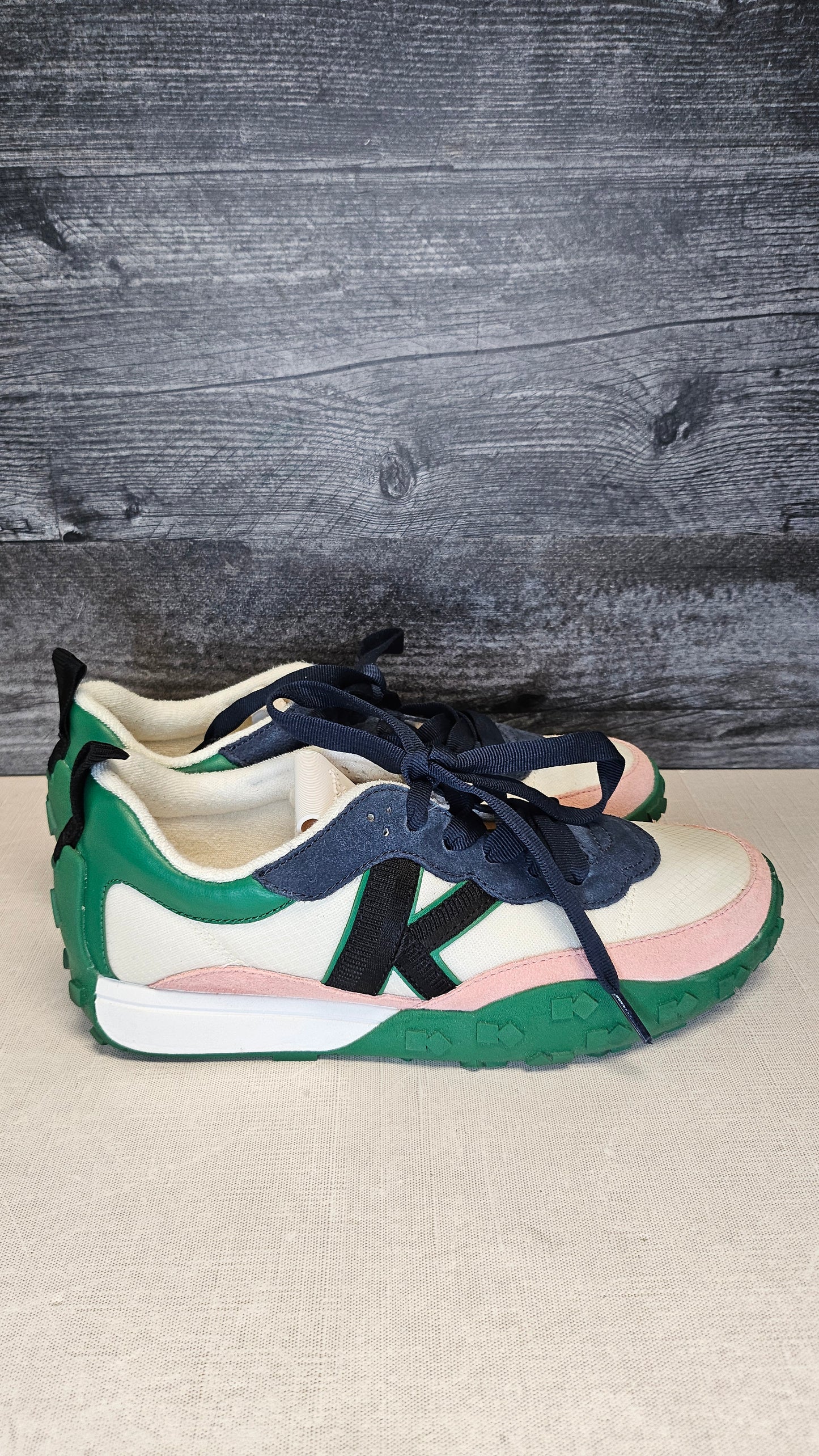 Kate Spade Verdant Green/Cream K As In Kate Sneakers (39.5)