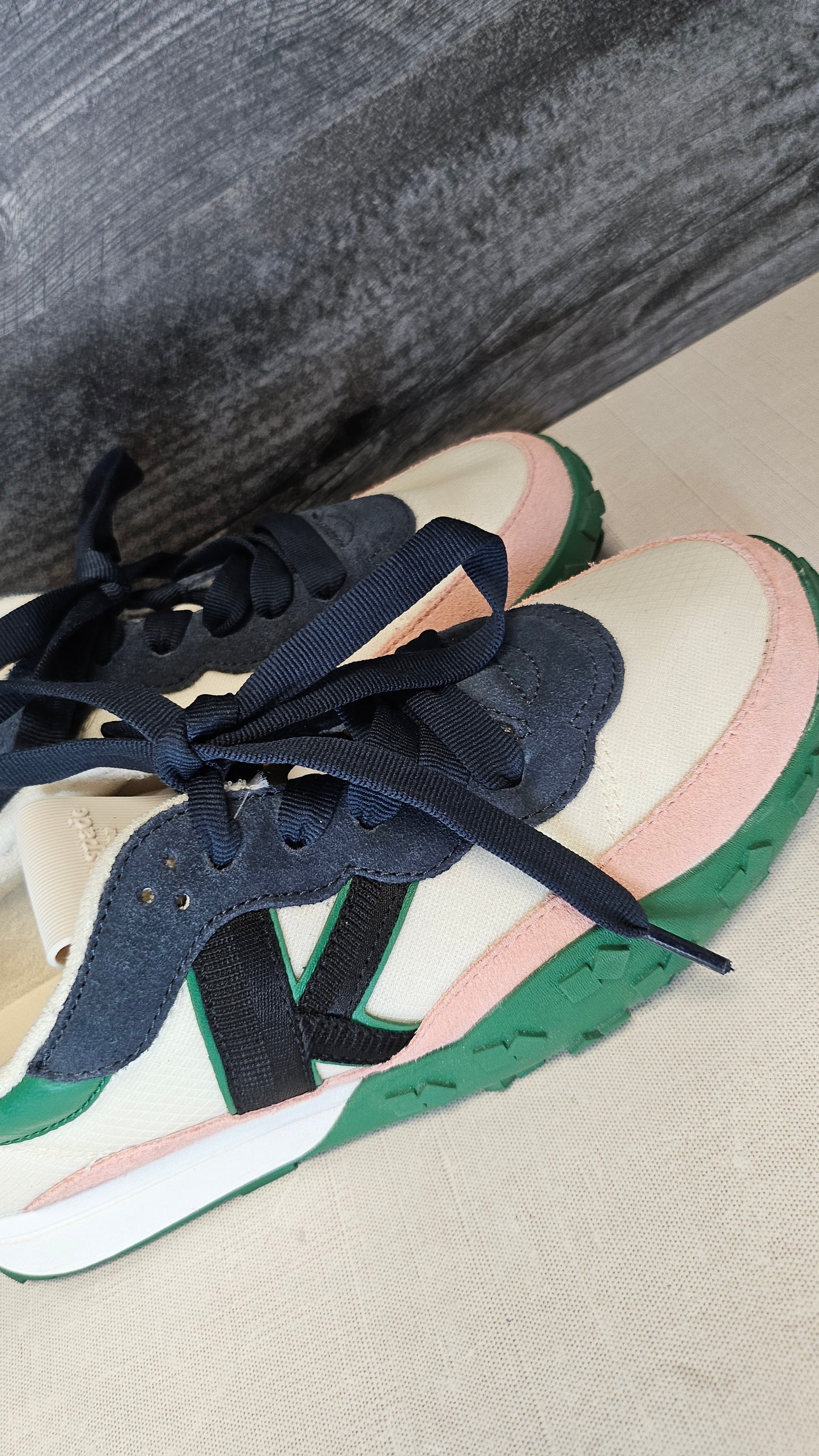 Kate Spade Verdant Green/Cream K As In Kate Sneakers (39.5)