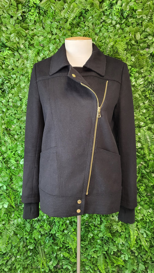 Sass & Bide Black Wool Blend Jacket (8)