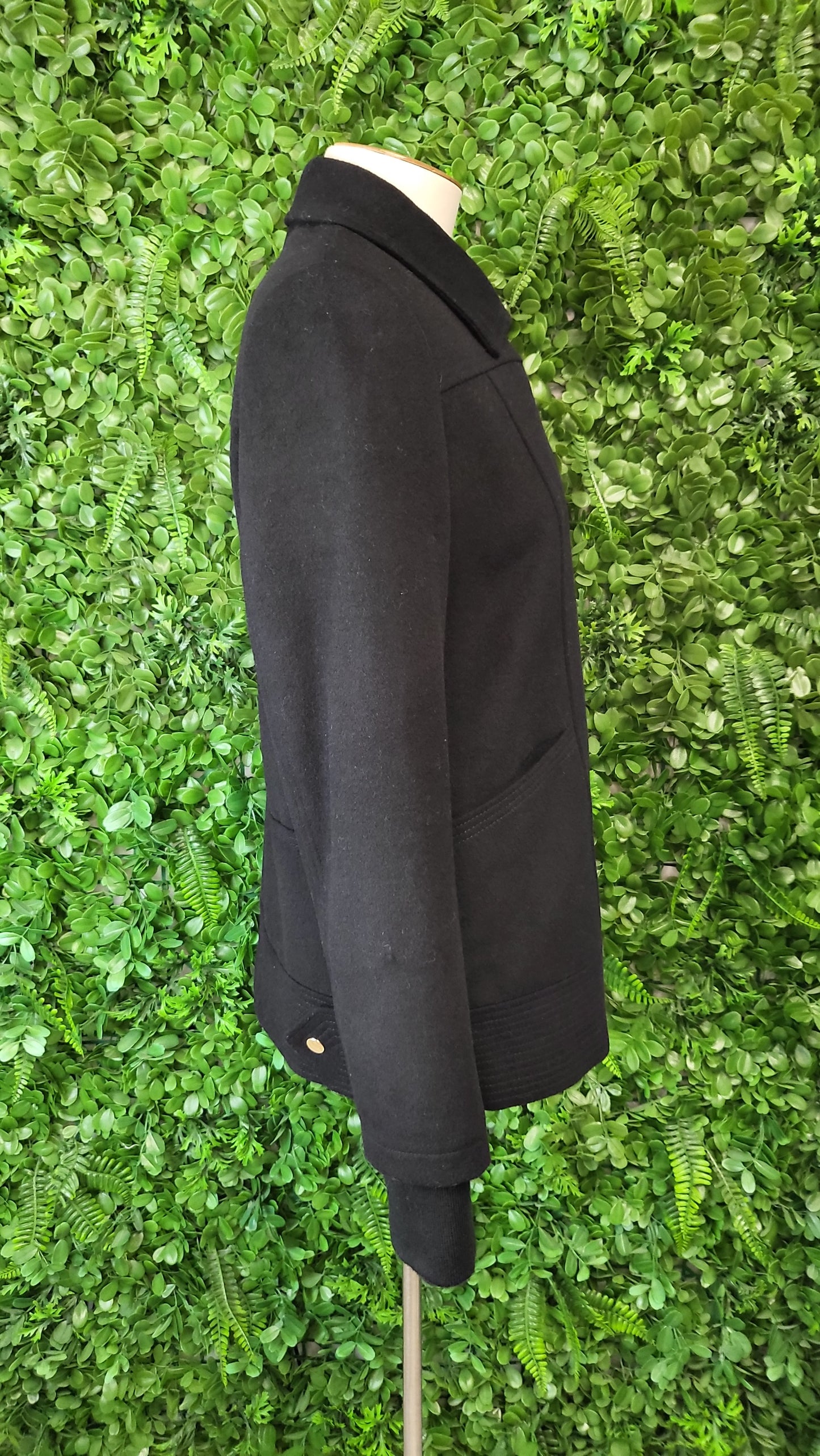 Sass & Bide Black Wool Blend Jacket (8)