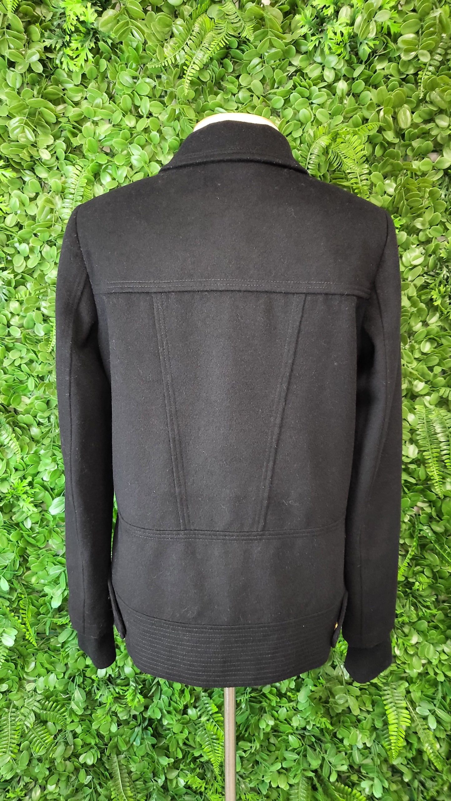 Sass & Bide Black Wool Blend Jacket (8)