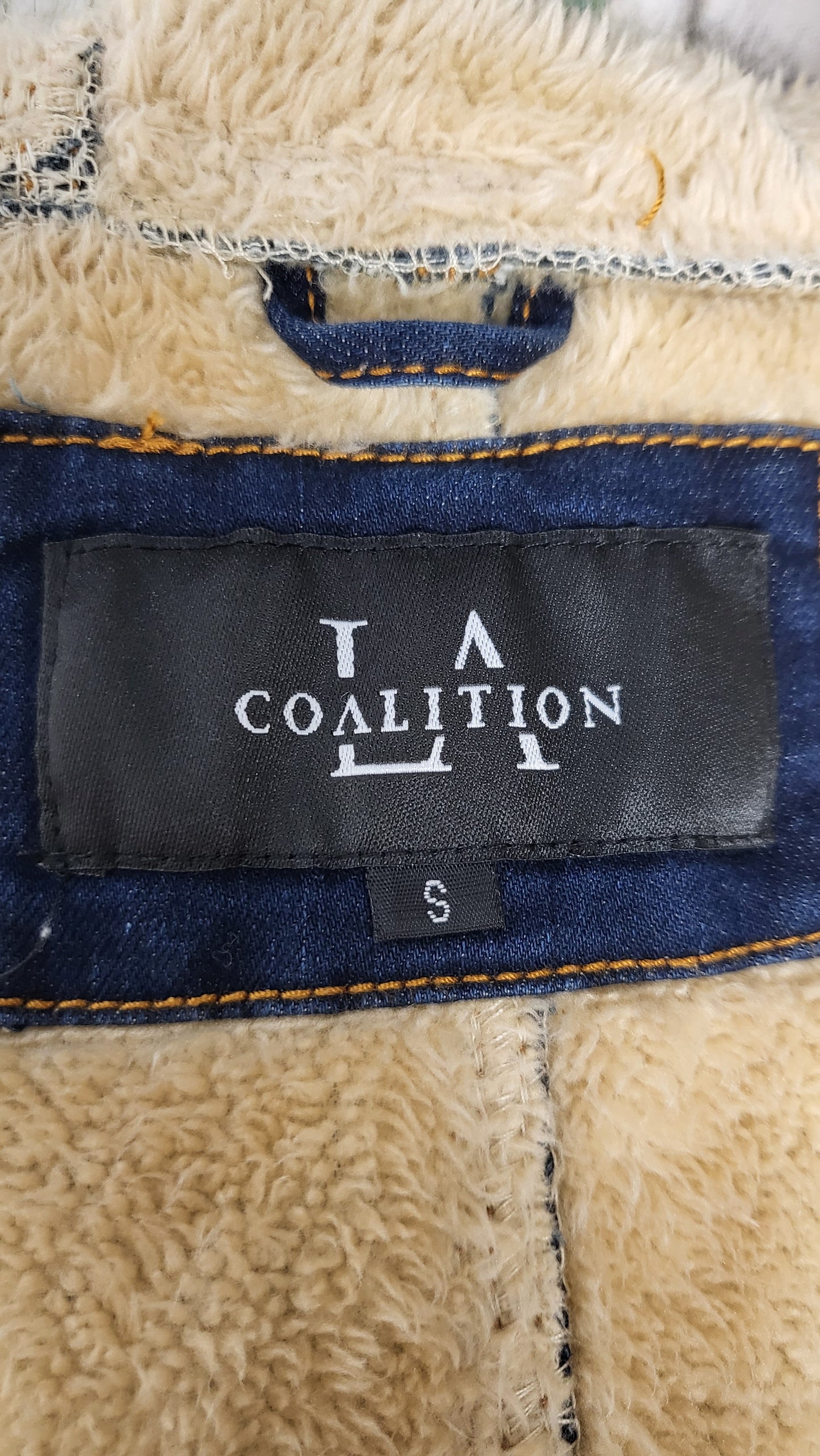 LA Coalition Blue Faux Fur Denim Jacket (10)