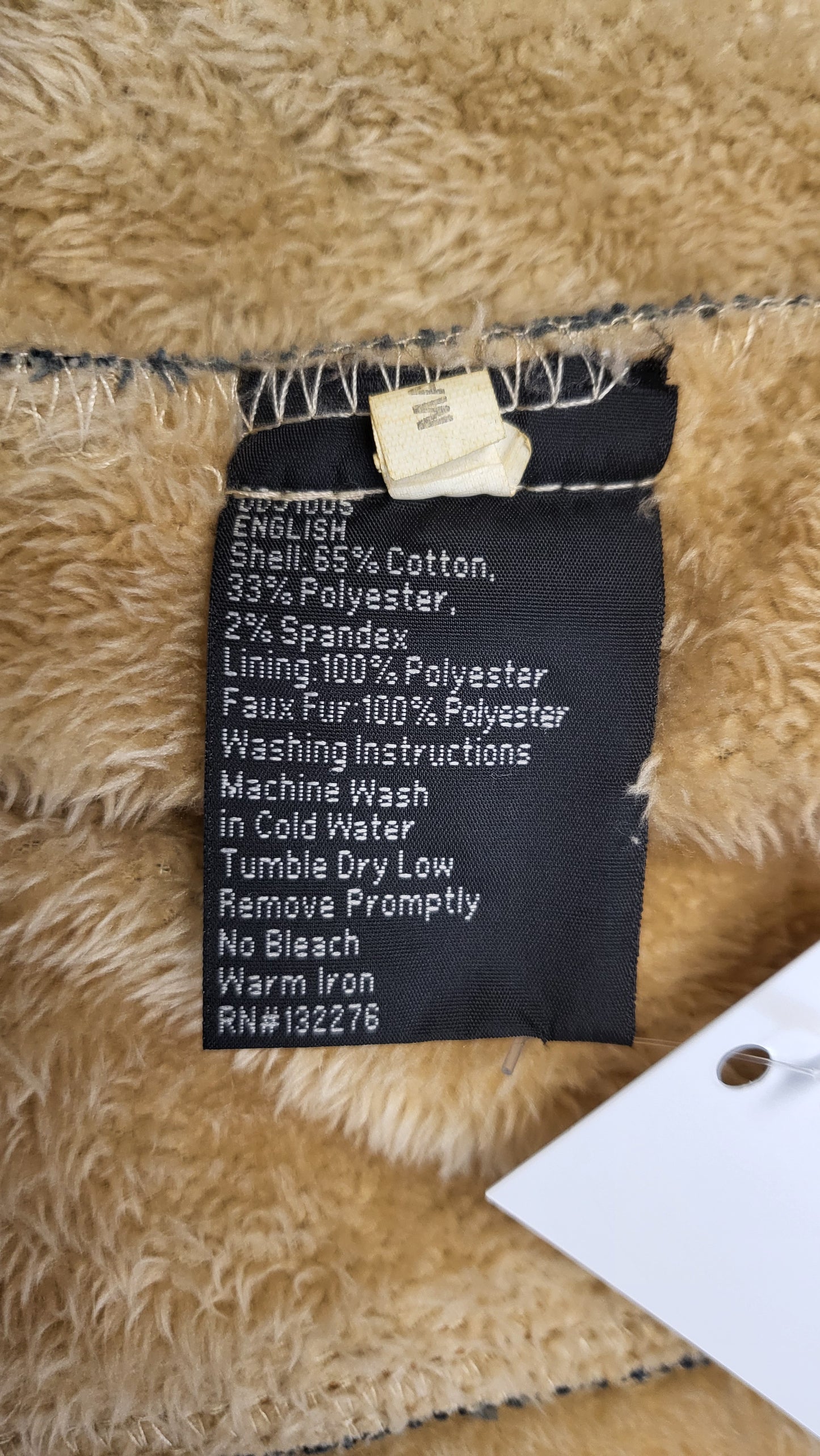 LA Coalition Blue Faux Fur Denim Jacket (10)