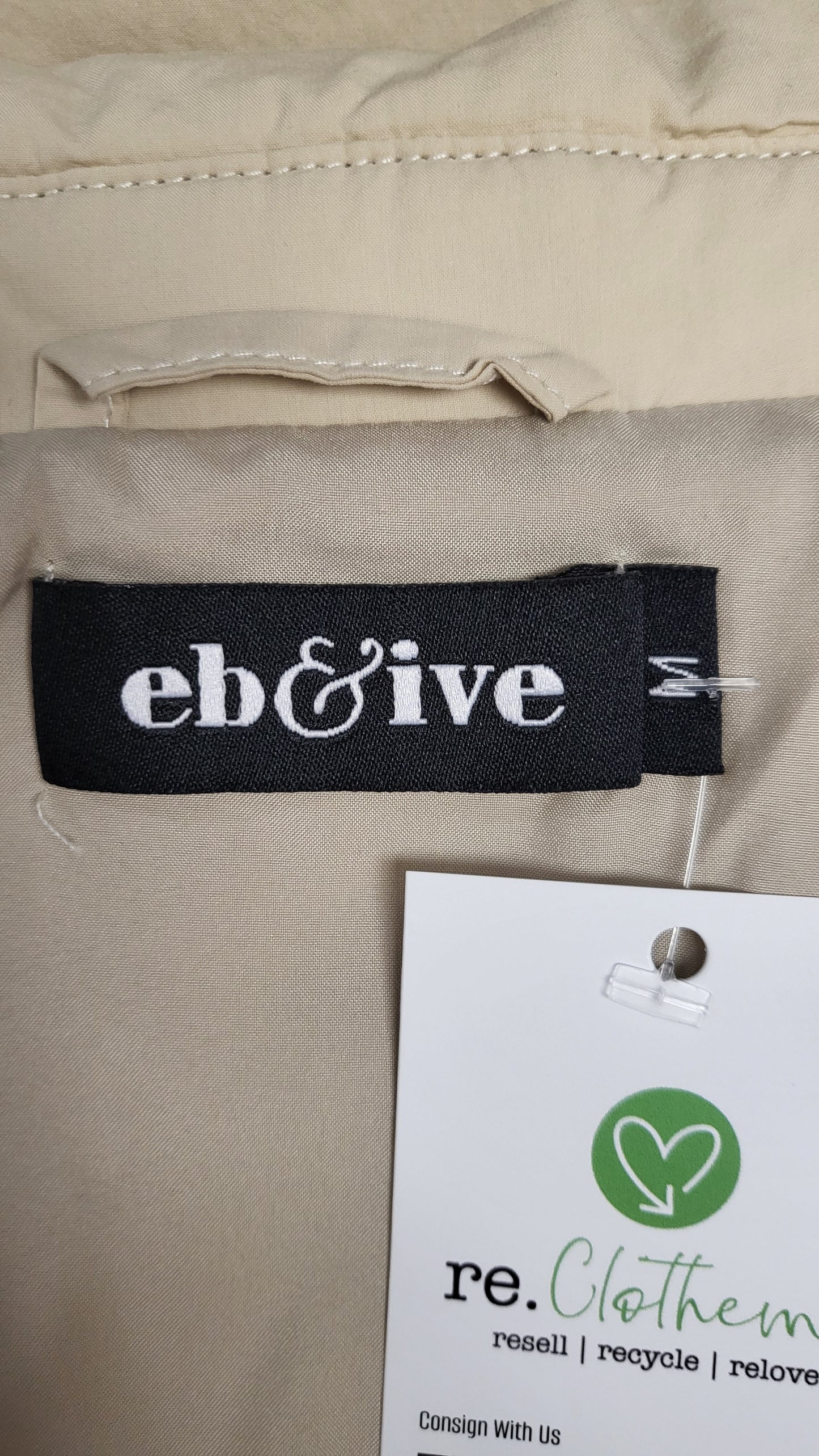 Eb&Ive Cream Padded Vest (10-12)