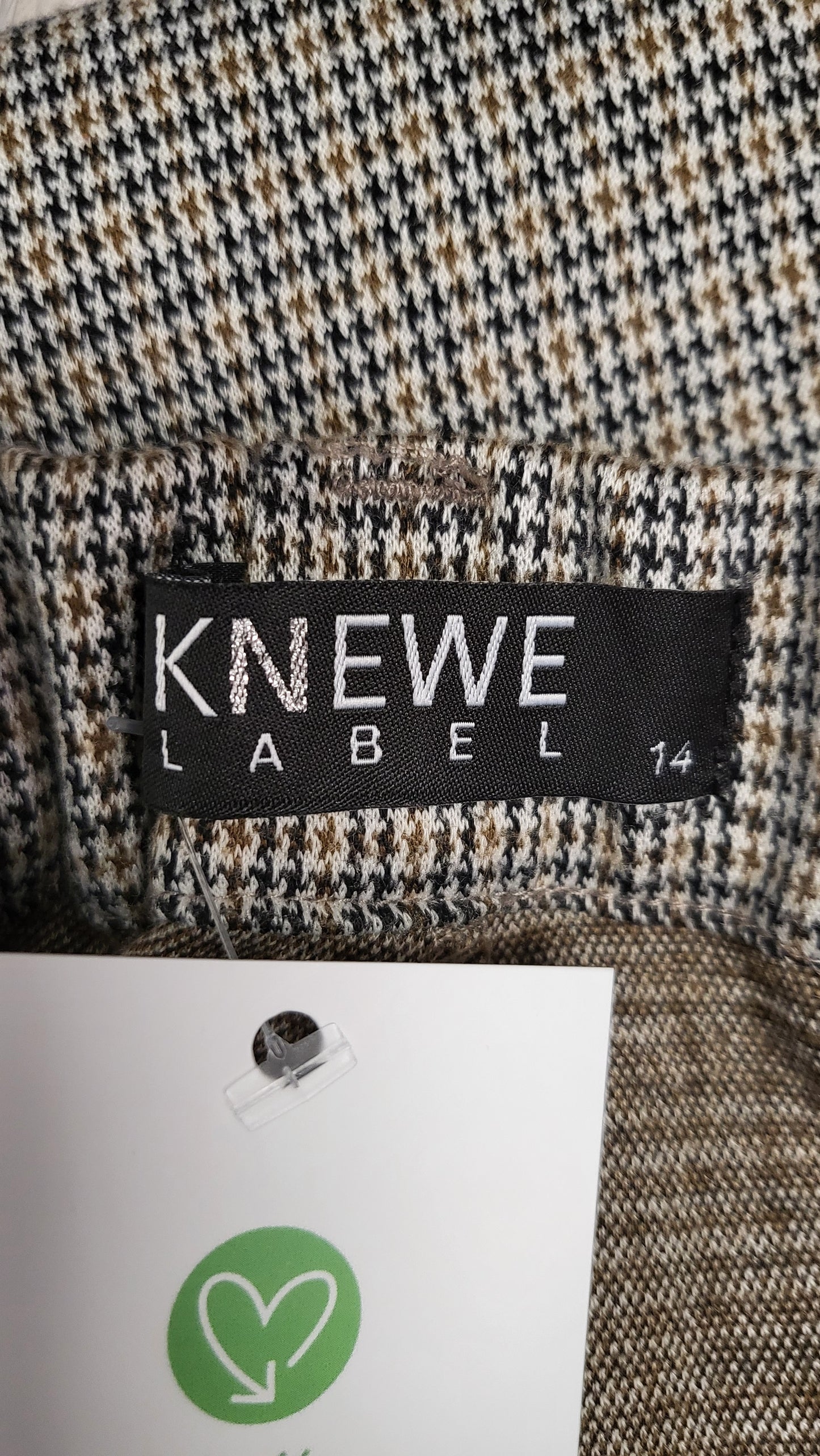 Knewe Label Houndstooth Slim Leg Pant (14)