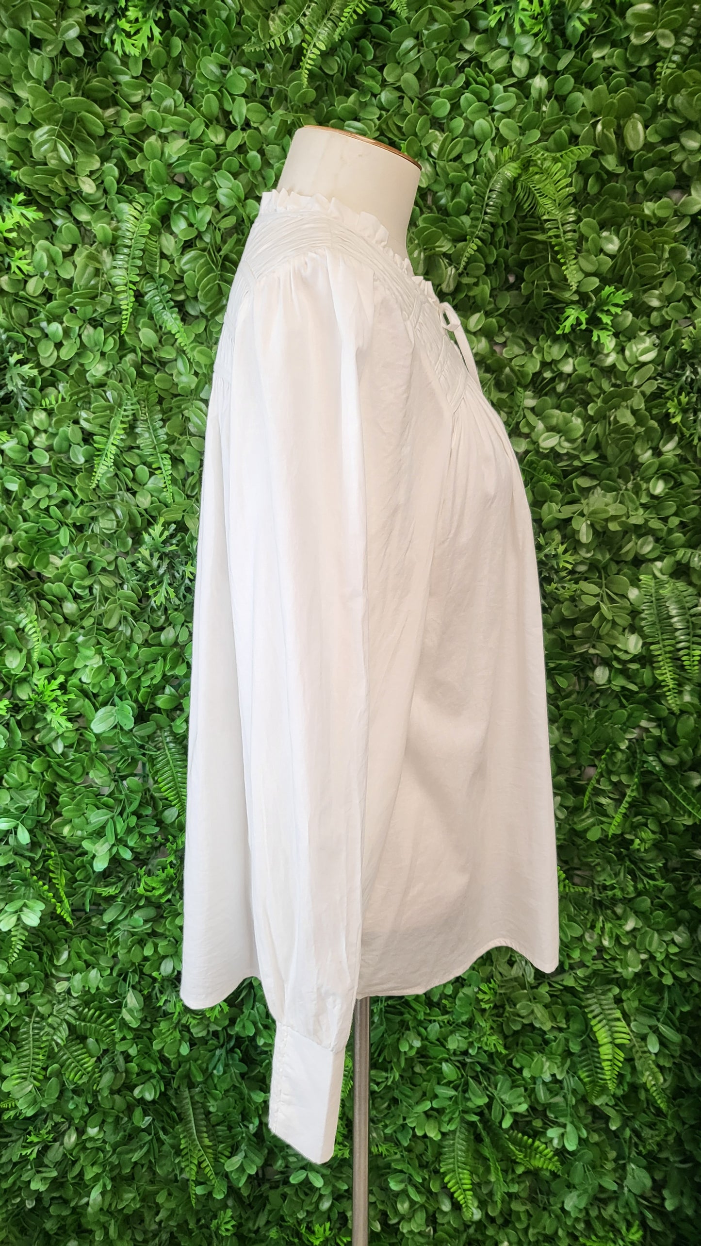 Ivy + Jack Ivory Tie Neck Blouse (10)