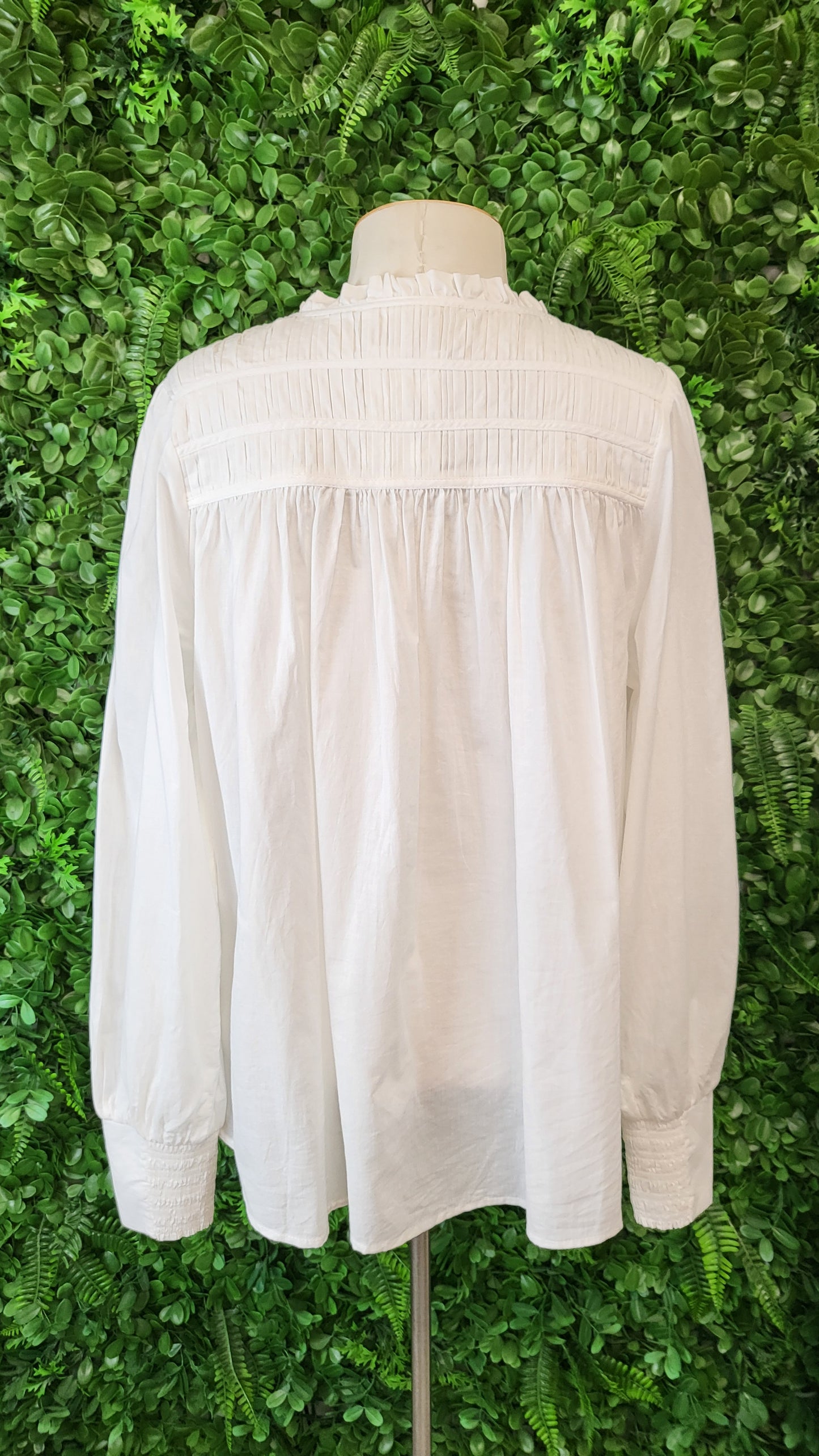 Ivy + Jack Ivory Tie Neck Blouse (10)