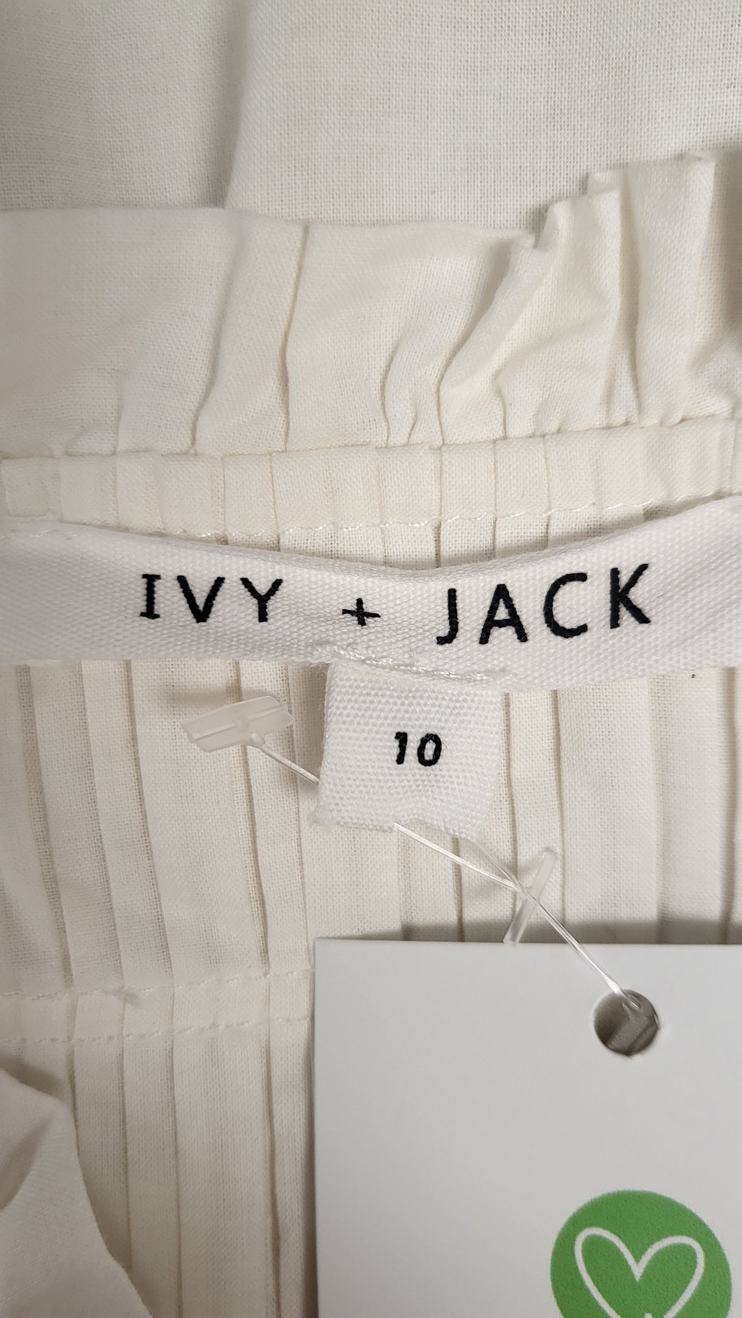 Ivy + Jack Ivory Tie Neck Blouse (10)