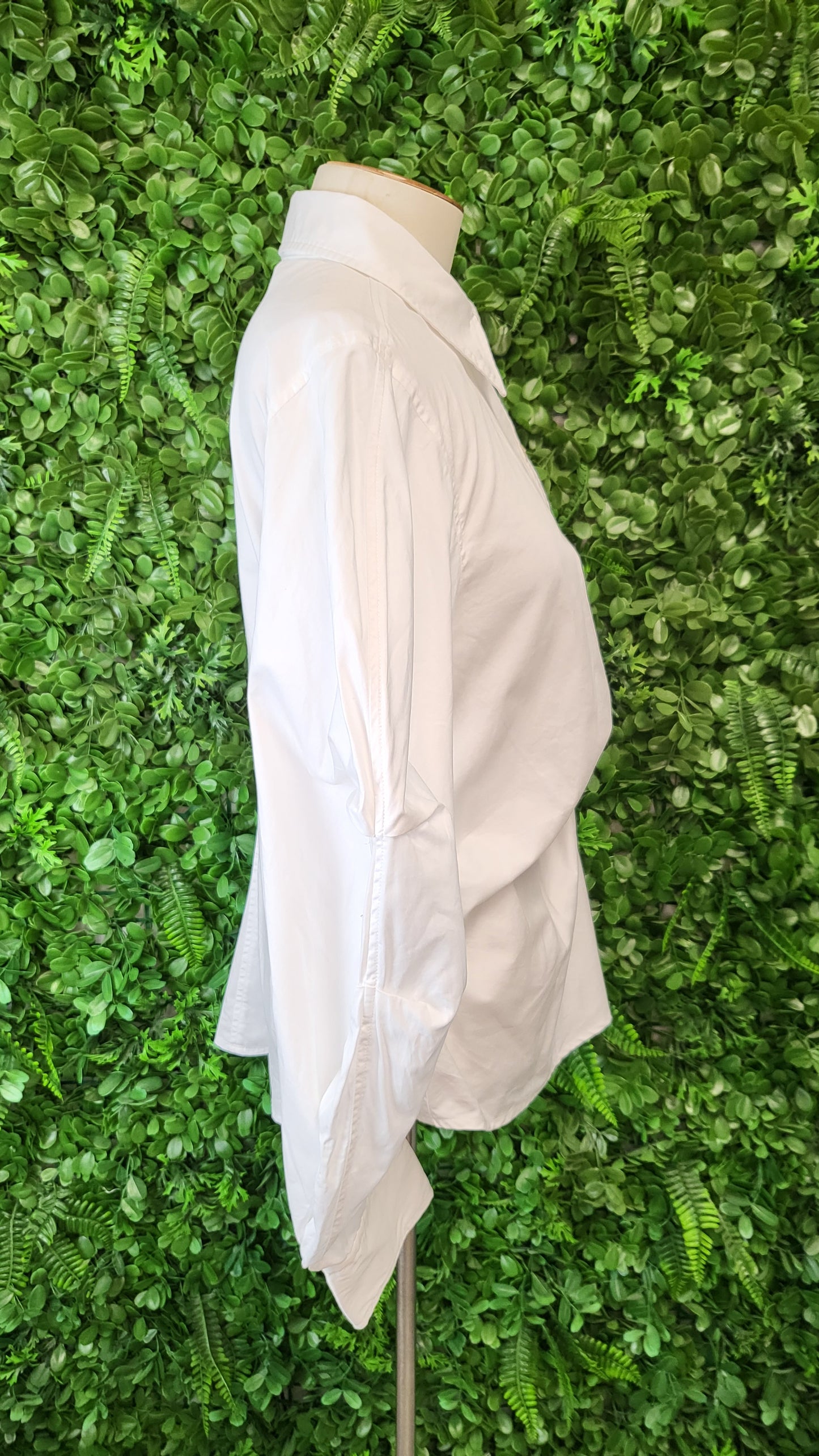 Fate + Becker White Asymmetrical Shirt (10)