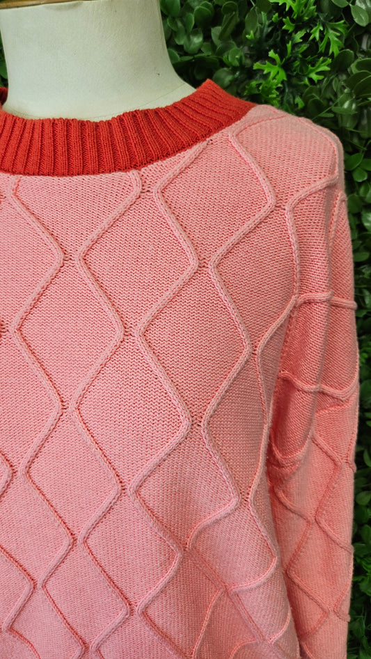 Thing Thing Pink/Red Shackle Jumper (6-8)