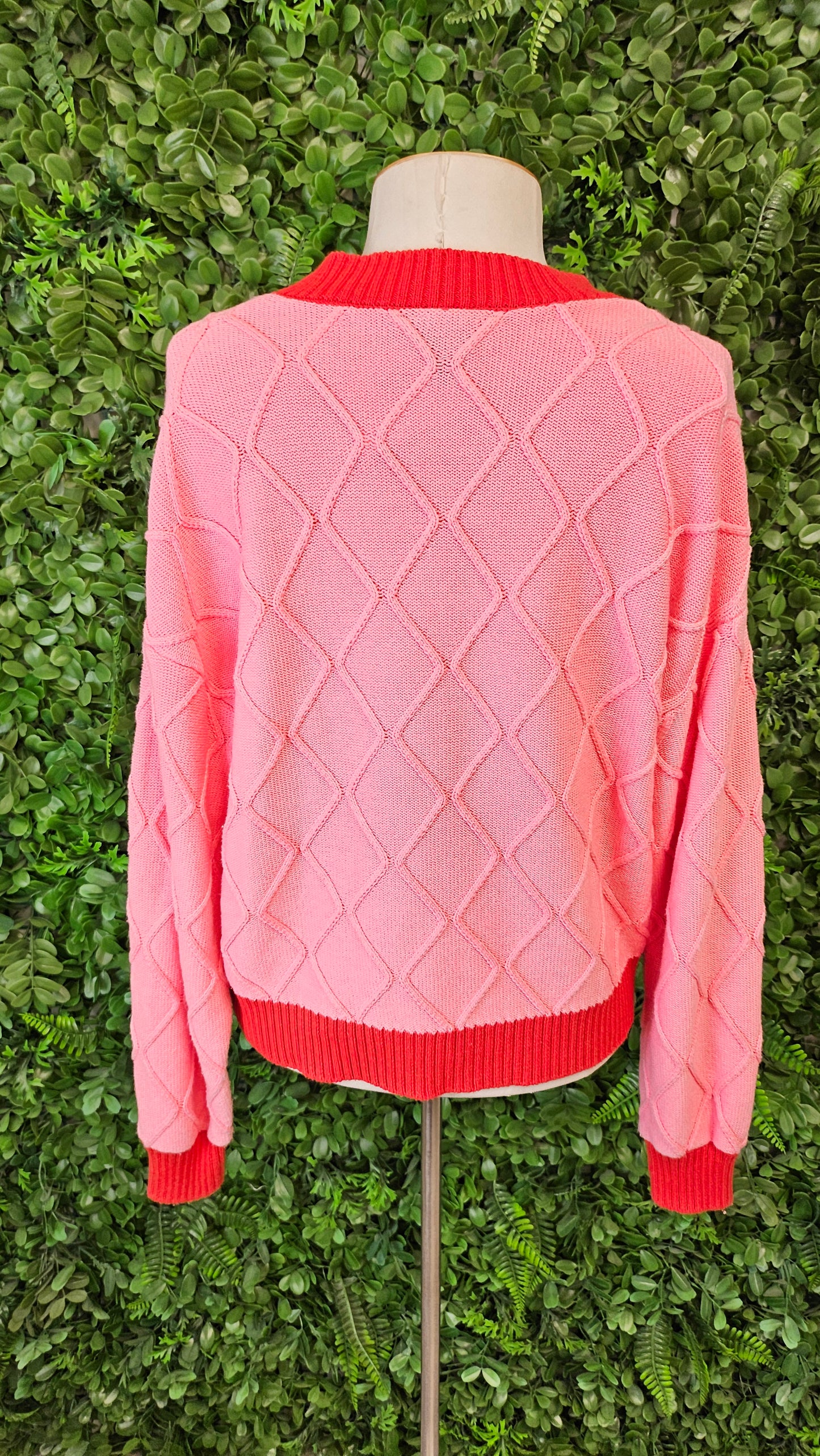 Thing Thing Pink/Red Shackle Jumper (6-8)