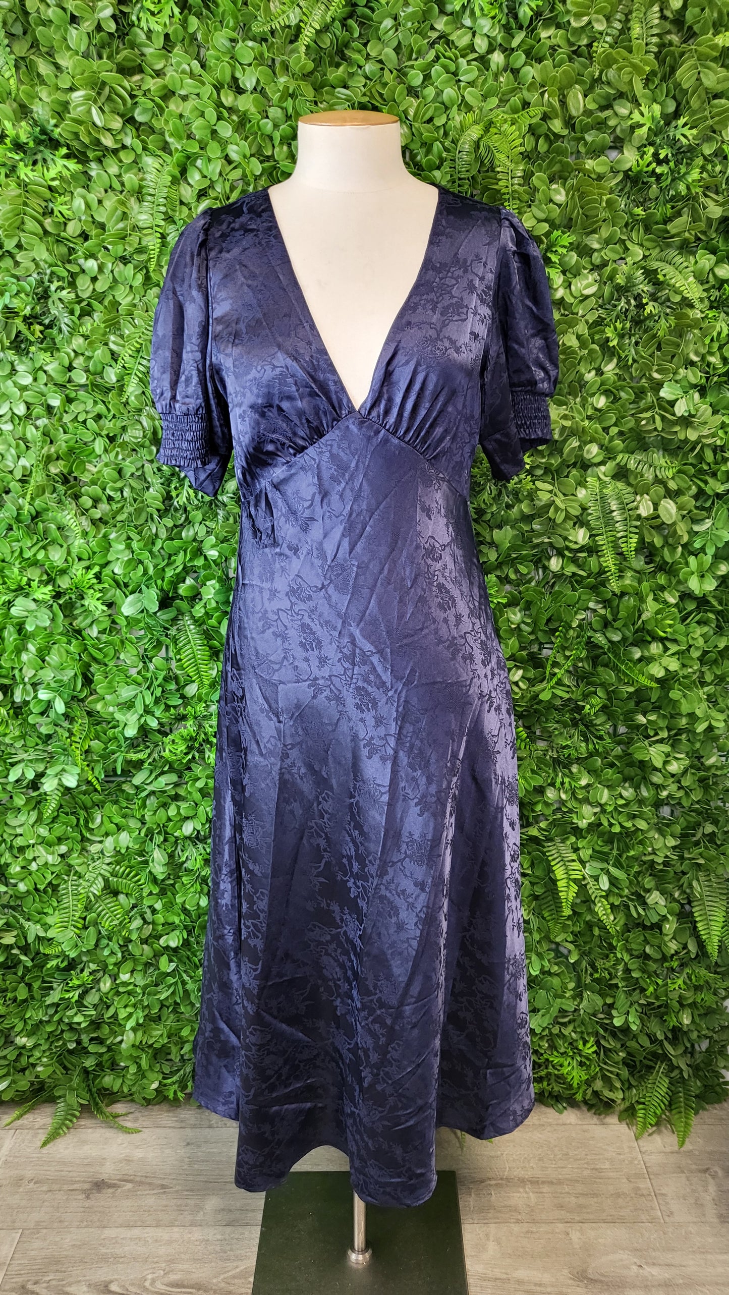 Drama The Label Navy Empire Line Dress (8-10)