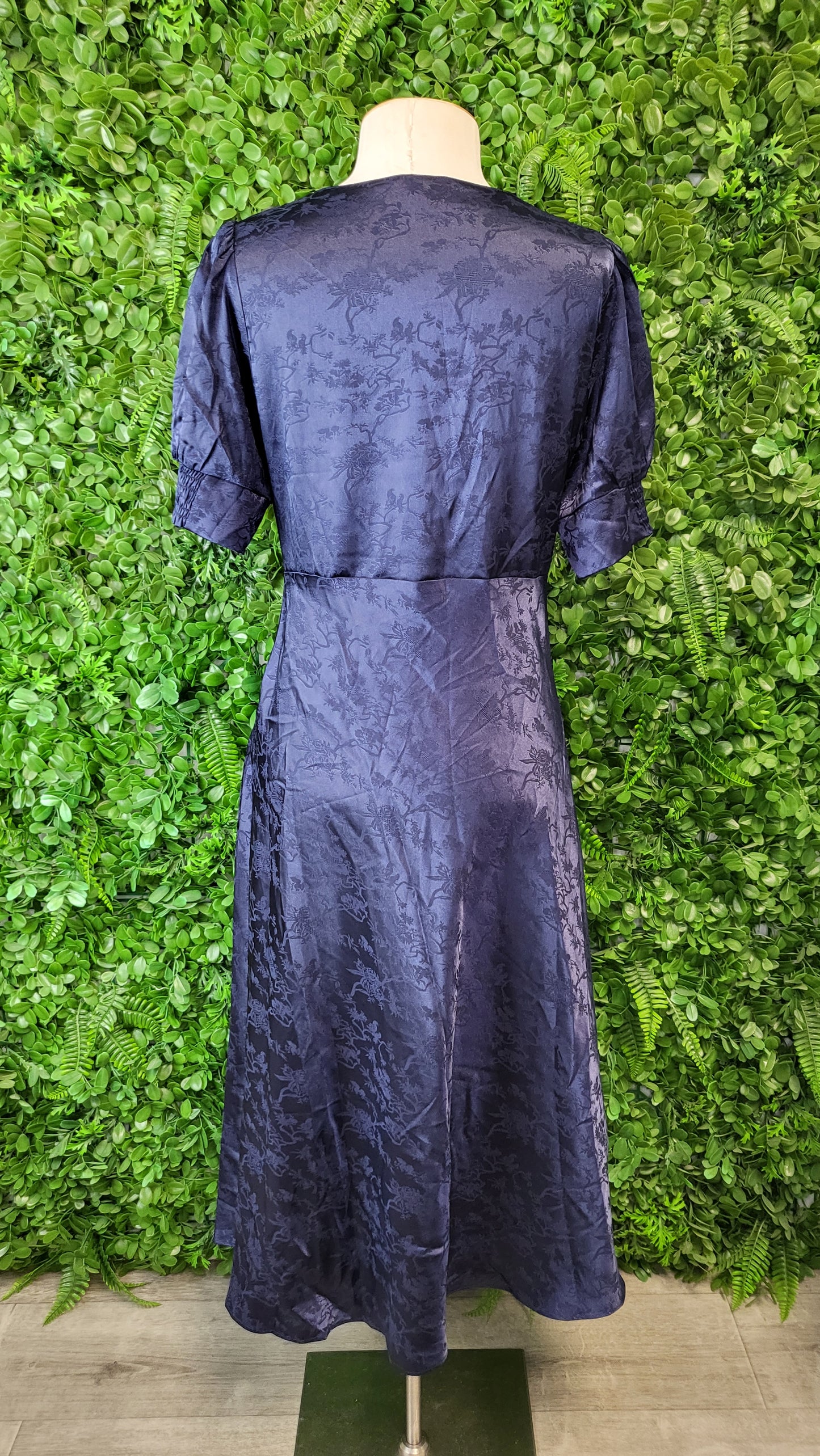 Drama The Label Navy Empire Line Dress (8-10)