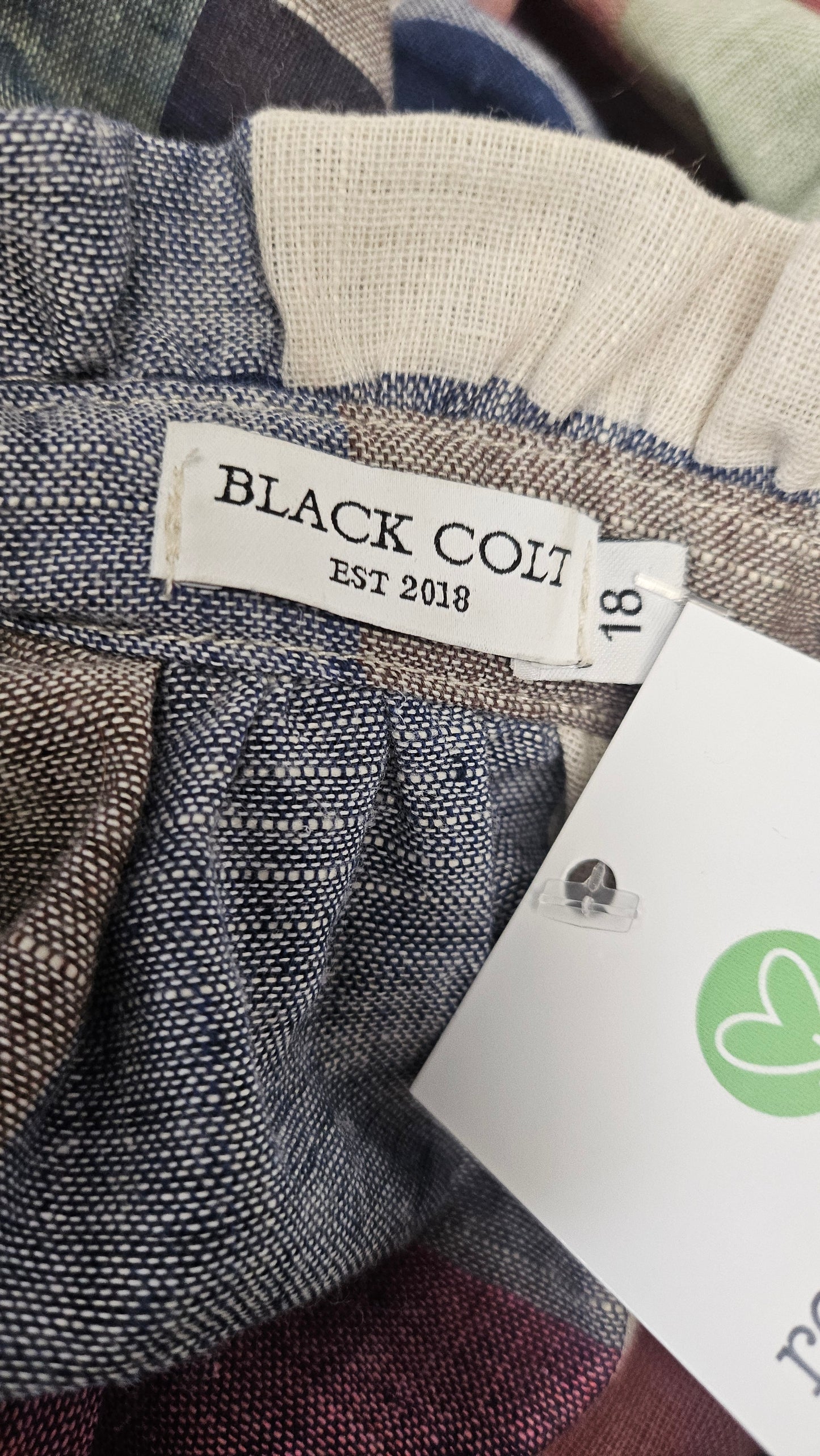 Black Colt Multi Check Blouse (16)