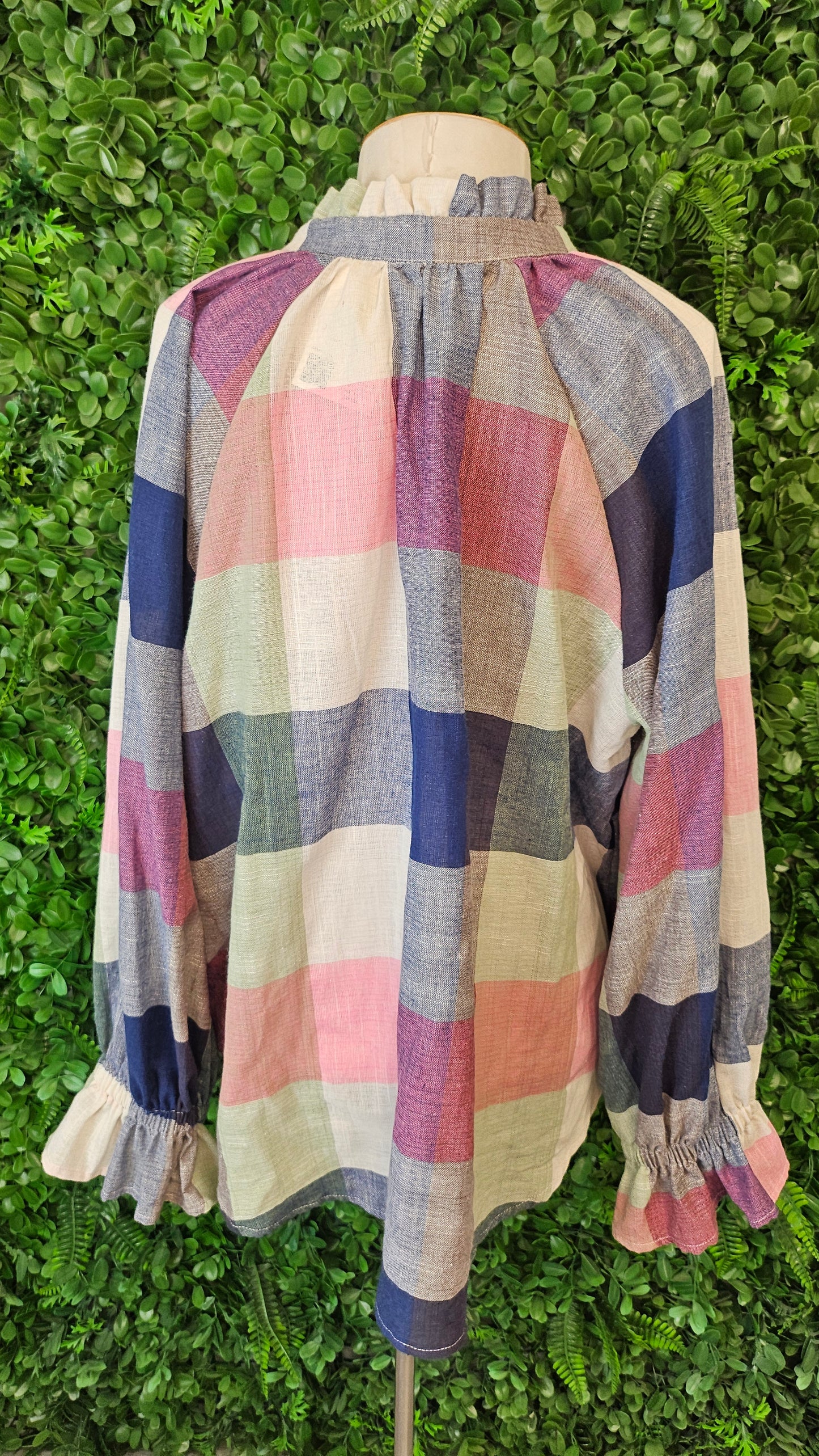 Black Colt Multi Check Blouse (16)