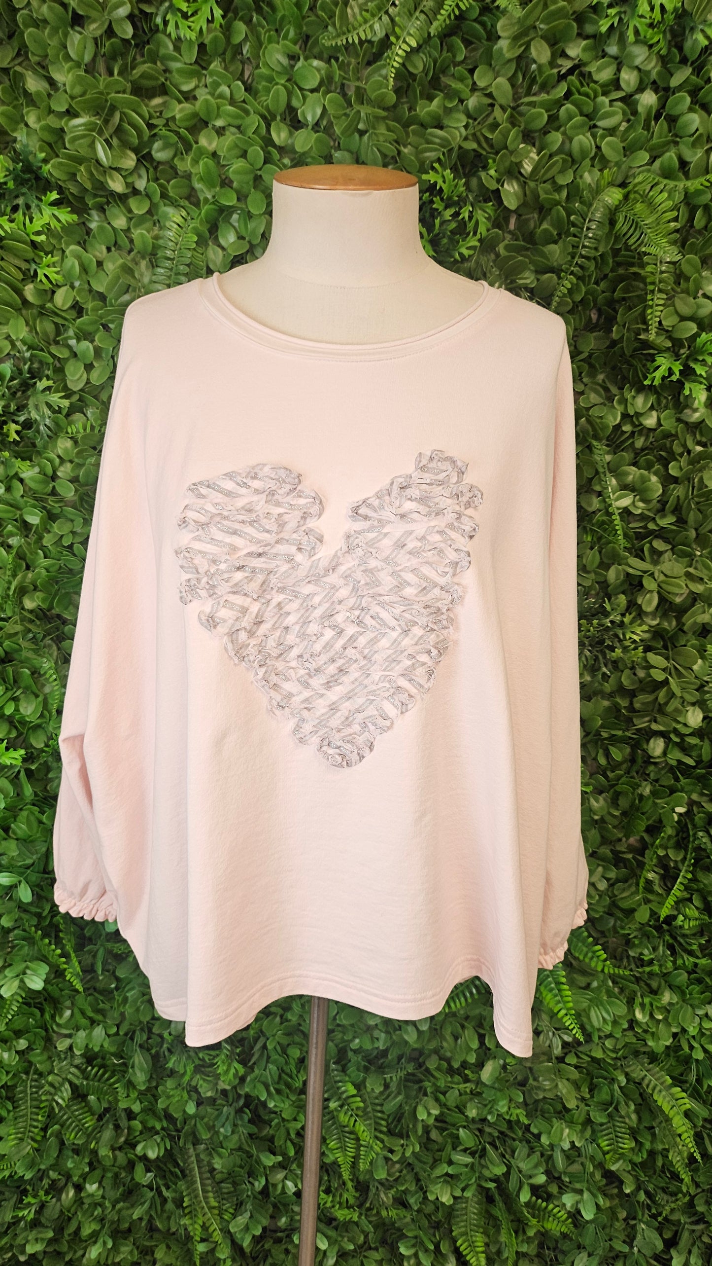 Italian Star Pink Heart Top (14-16)