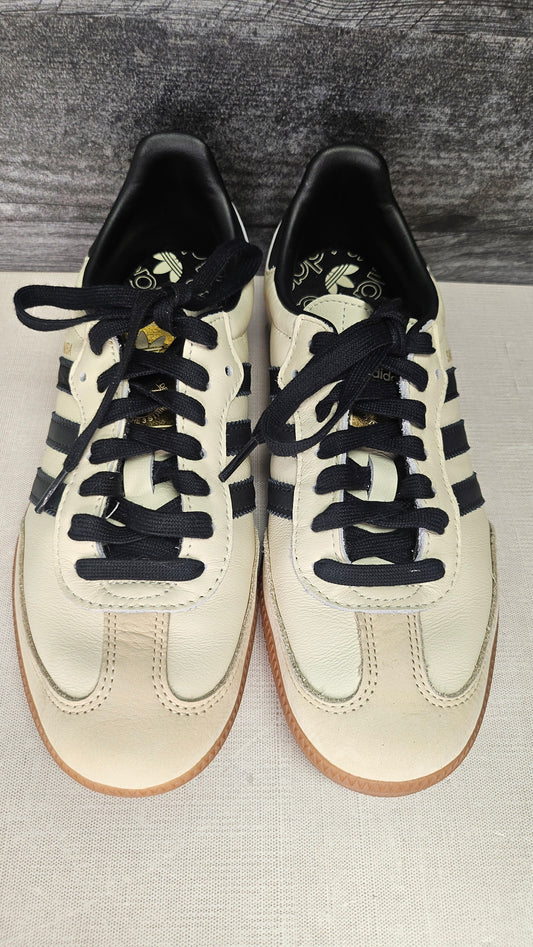 Adidas Cream/Black Leather Samba OG BNWT (39)