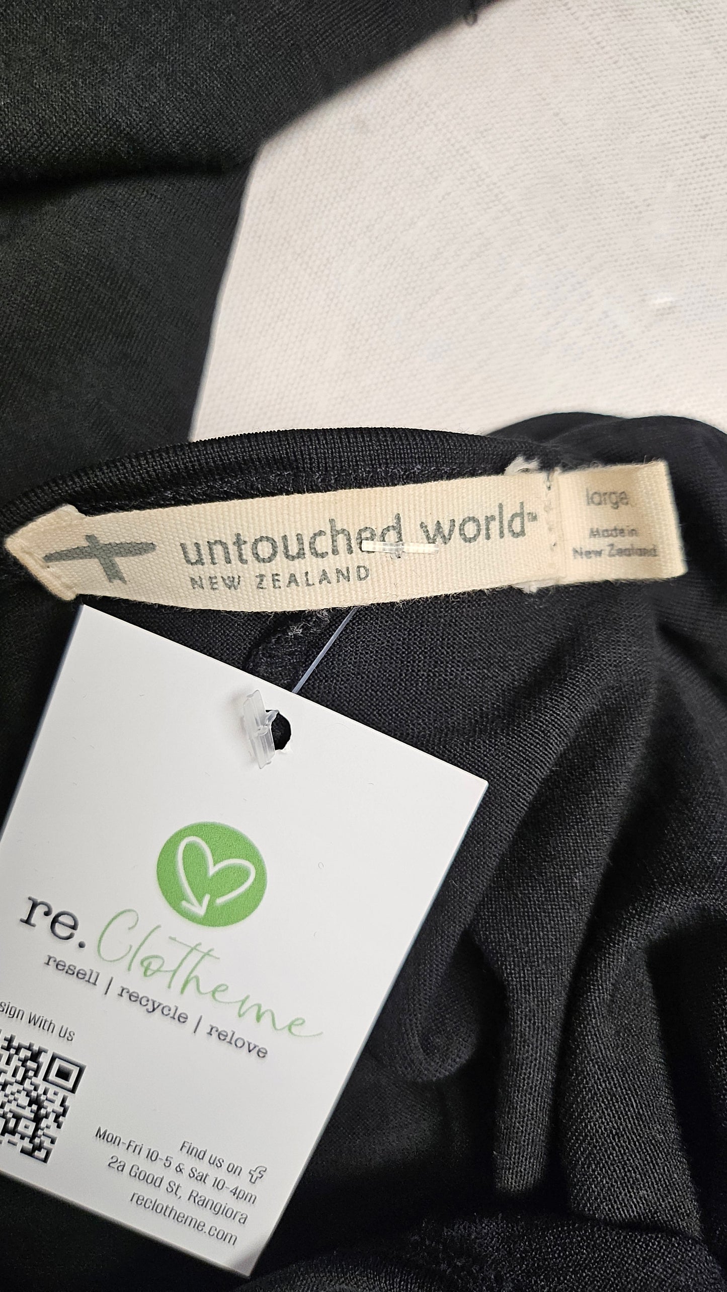 Untouched World Black Merino Dress (14)