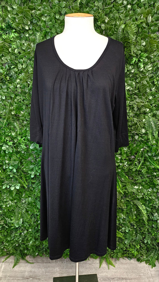 Untouched World Black Merino Dress (14)