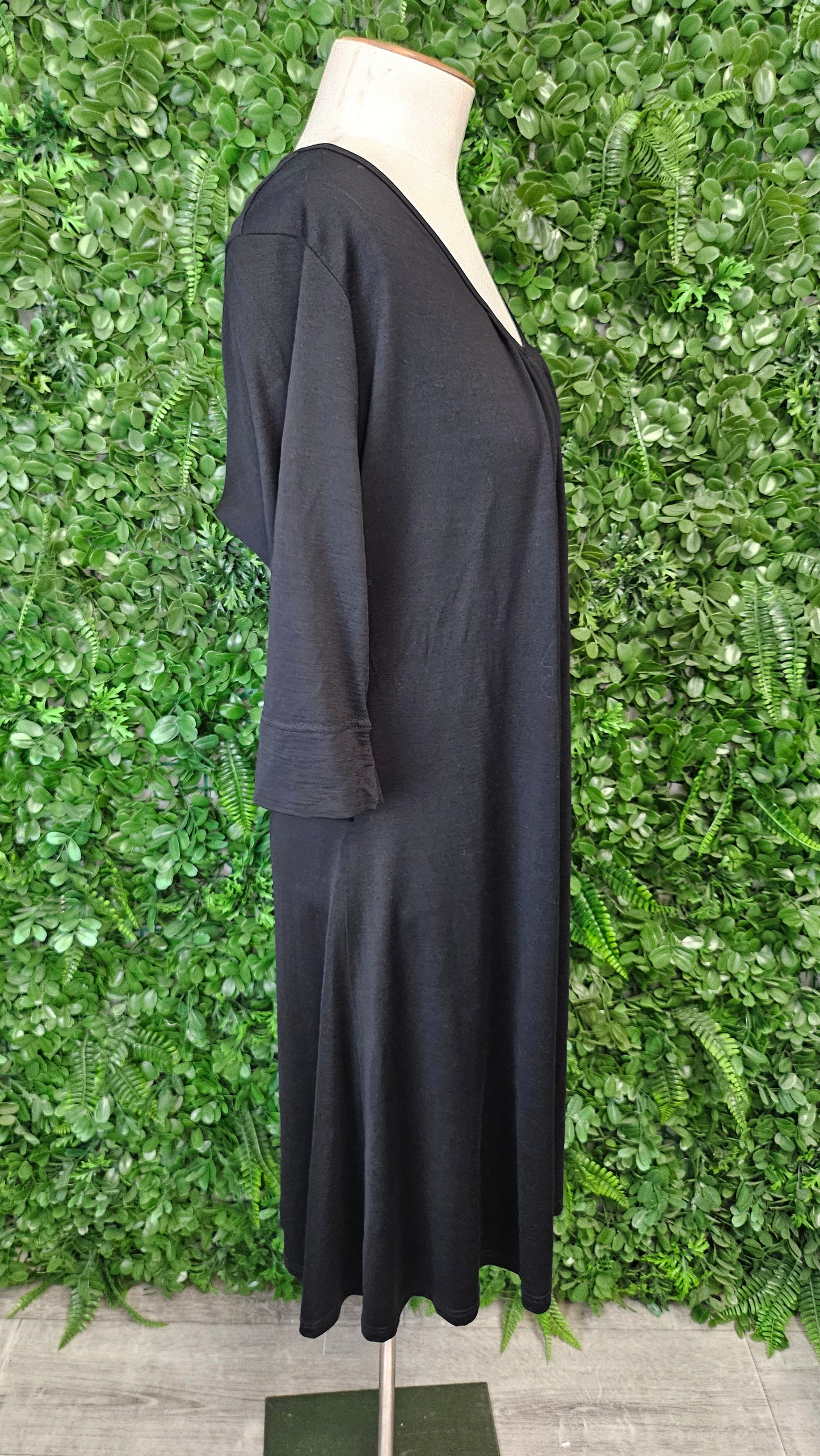 Untouched World Black Merino Dress (14)