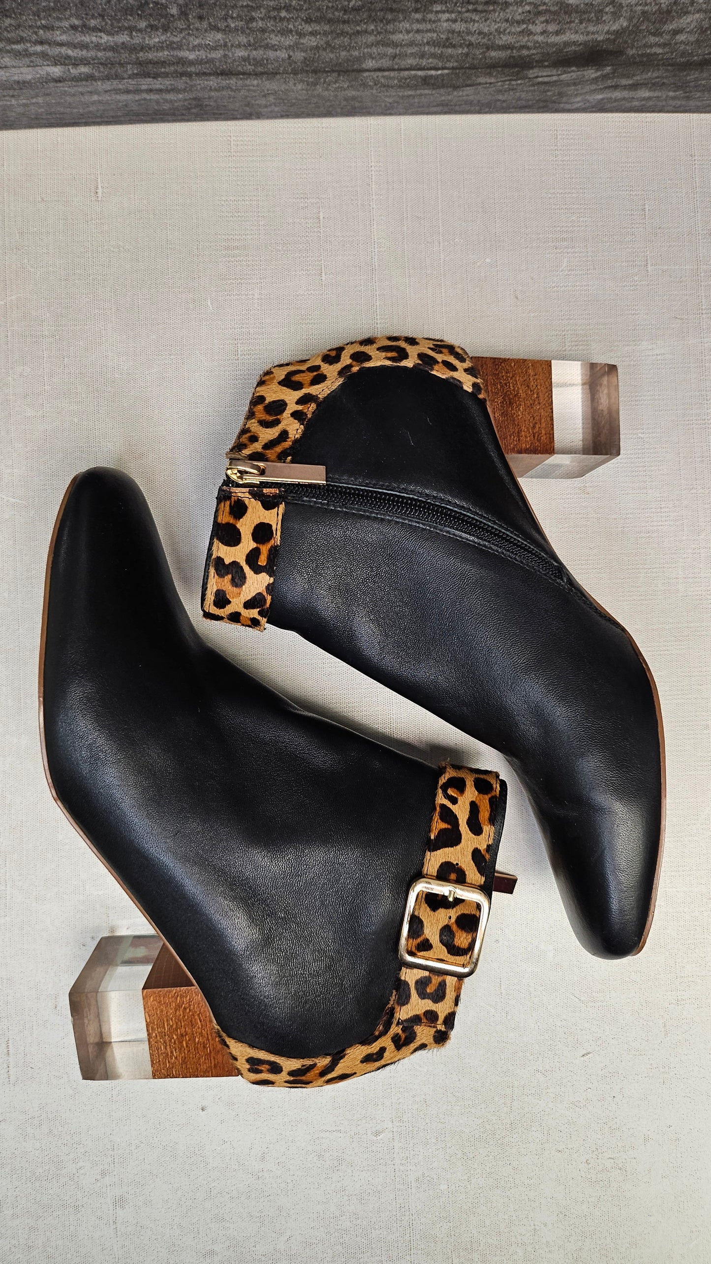 Top End Black Ankle Boot (38)