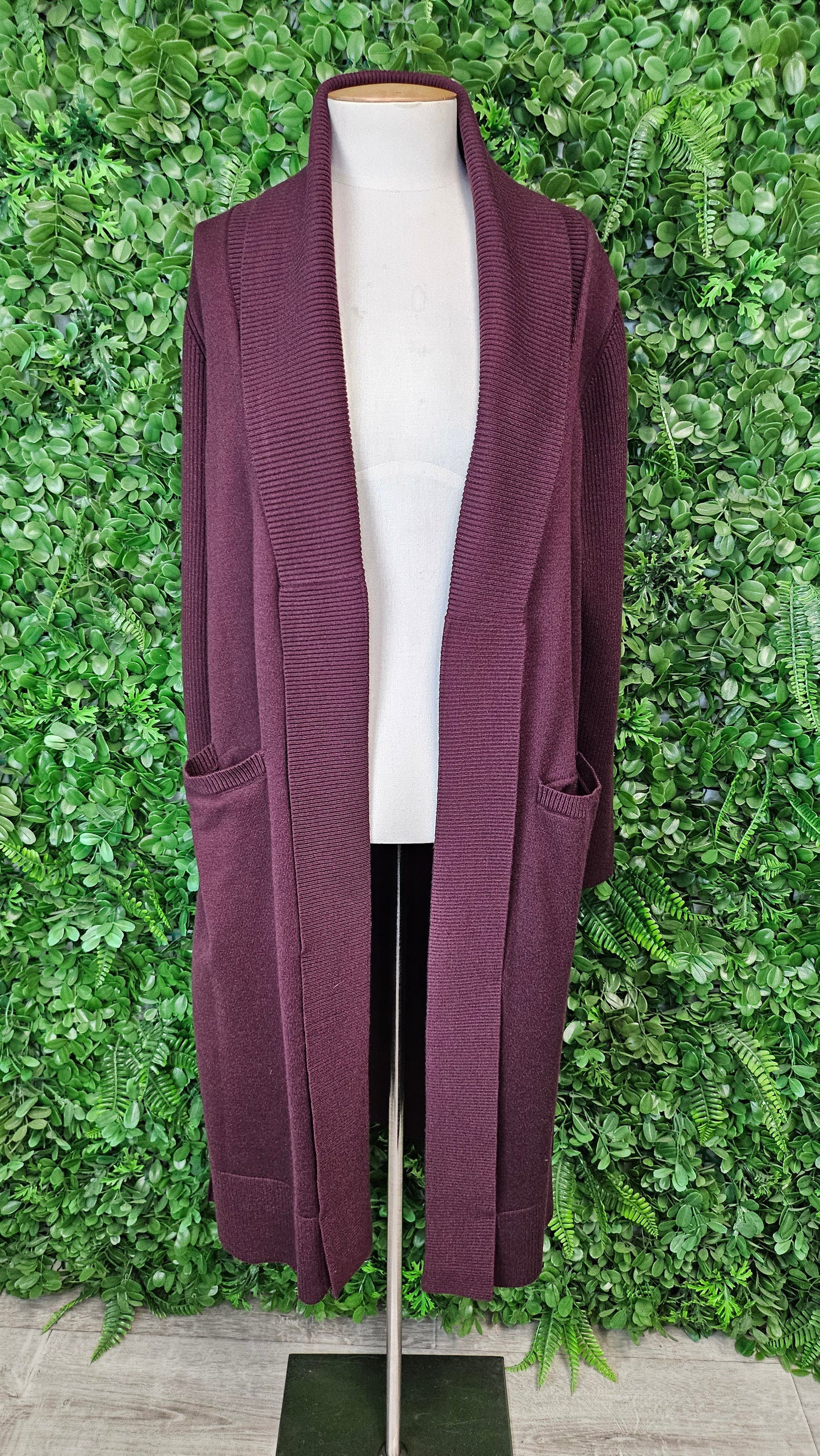 Vassalli Merlot Downtown Cardi BNWT (12)