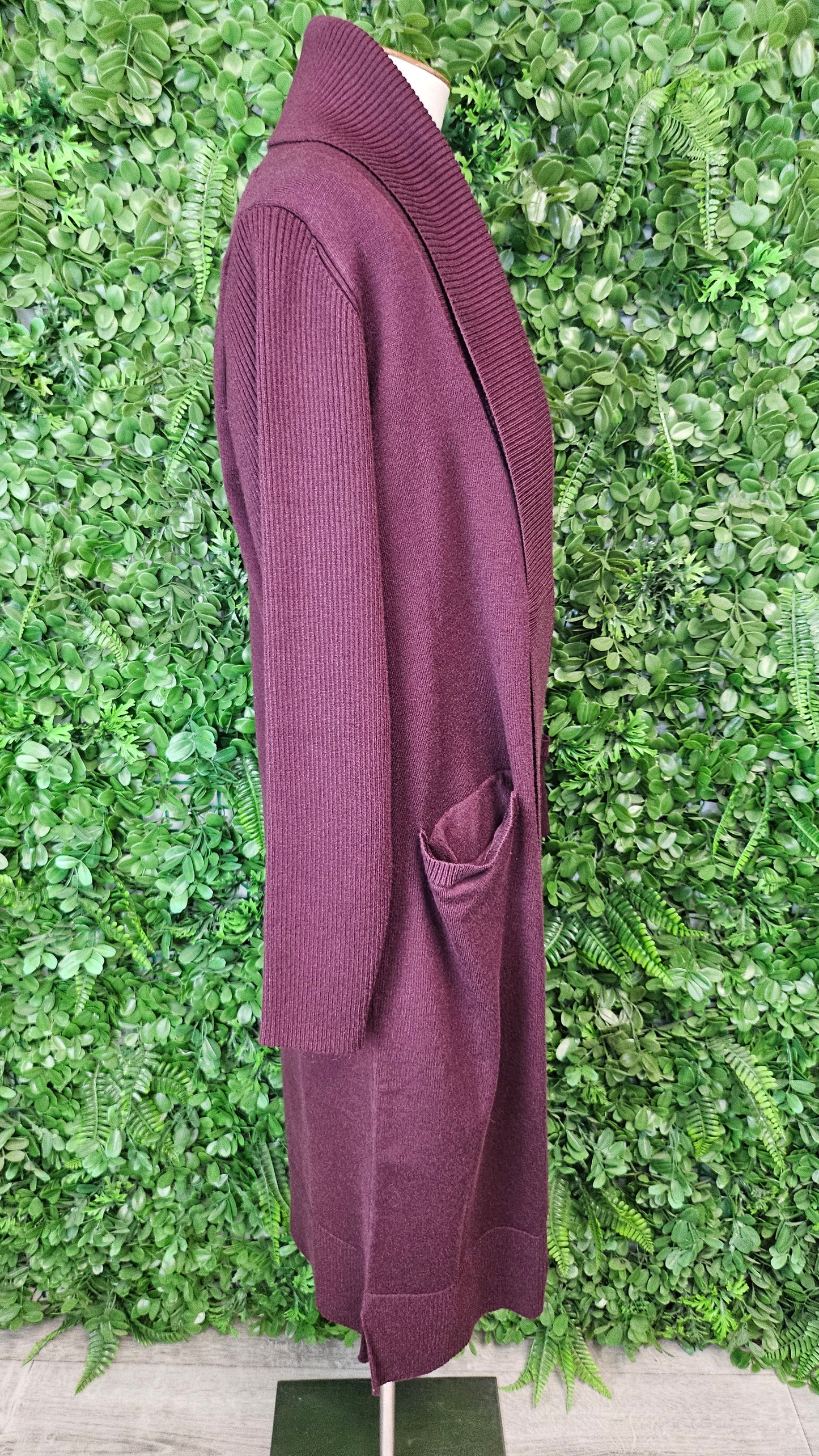 Vassalli Merlot Downtown Cardi BNWT (12)
