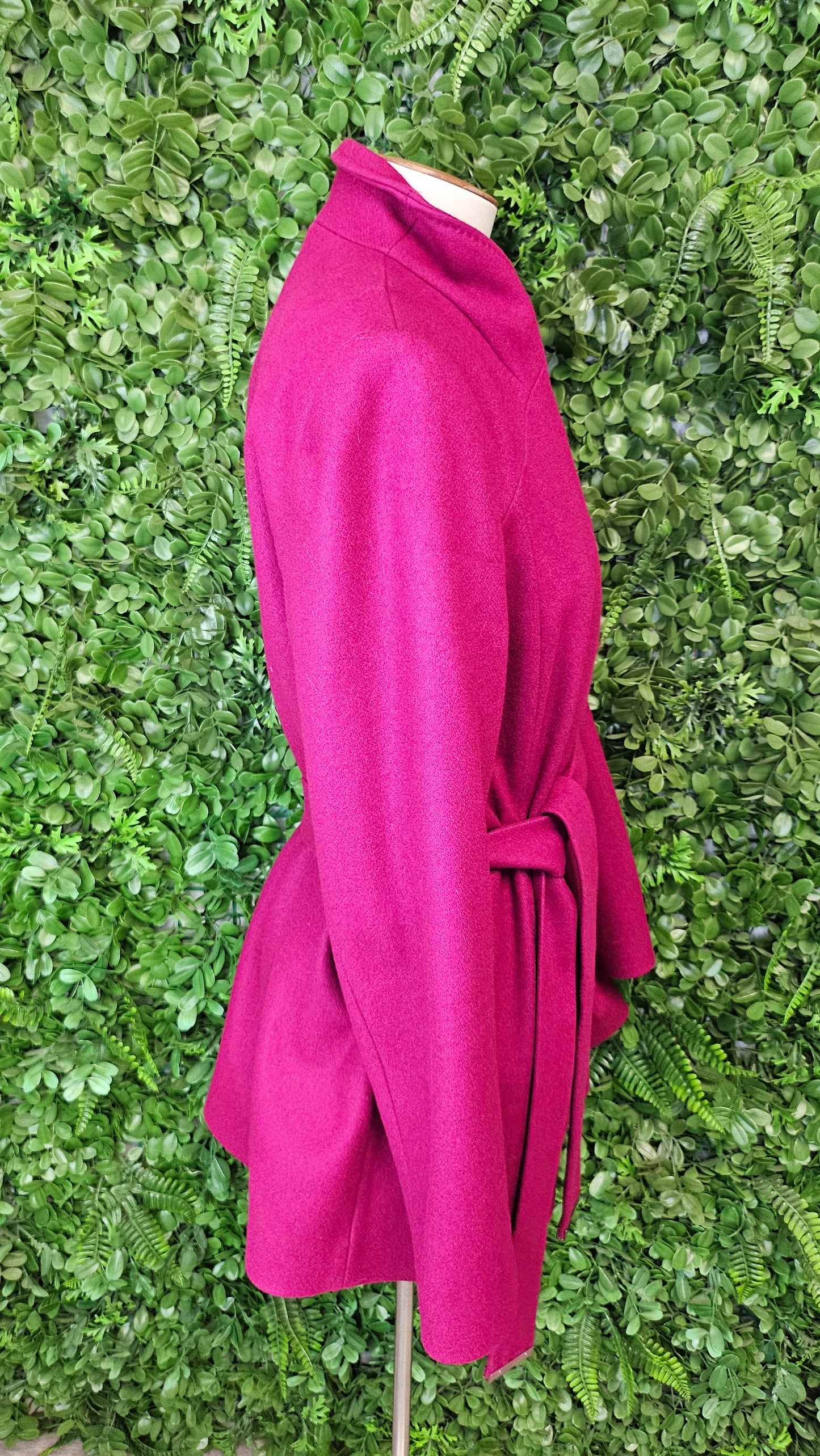 Ted Baker Magenta Drytaa Wool Coat (12)