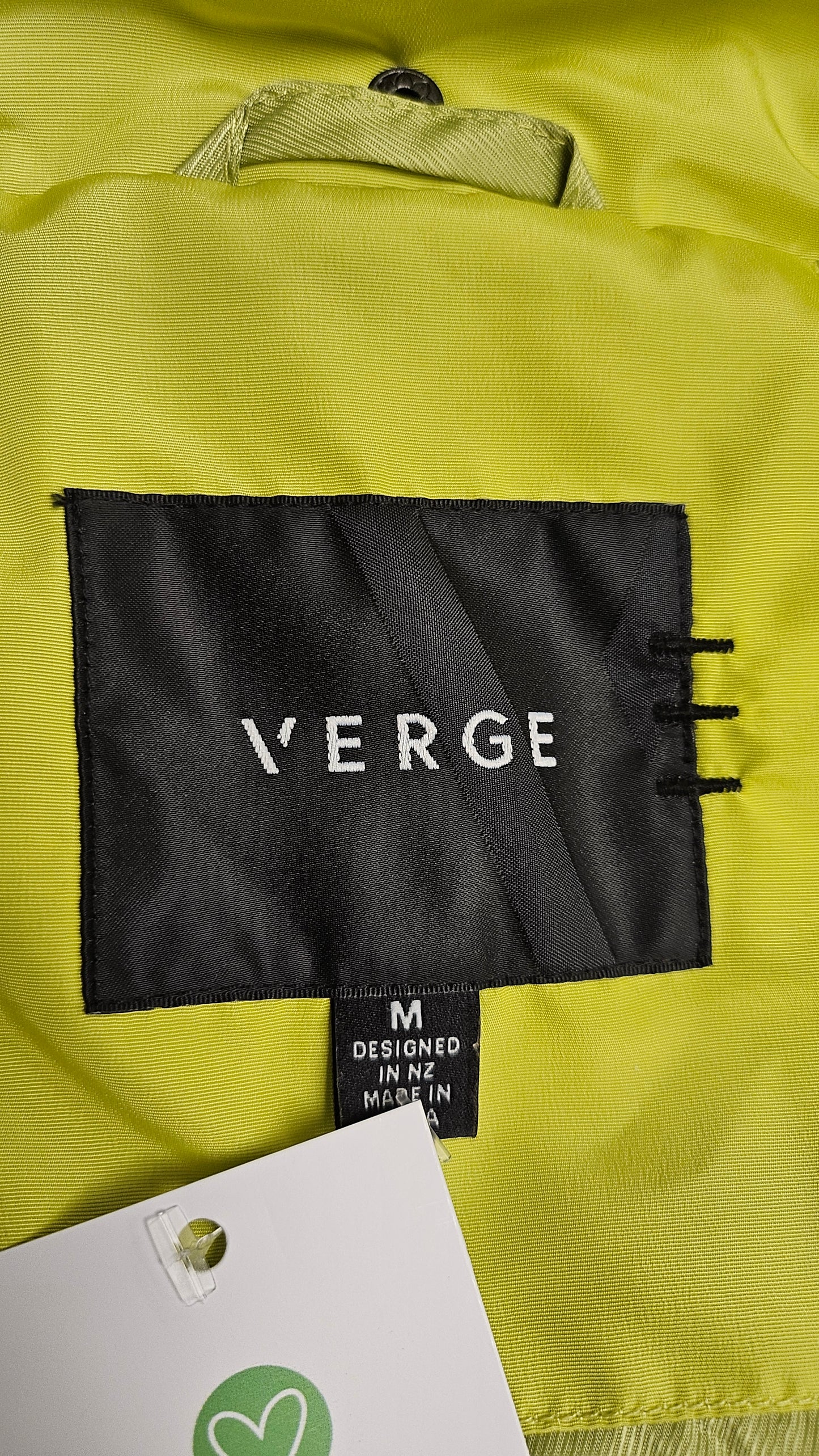 Verge Lime Sleeveless Vest (12)