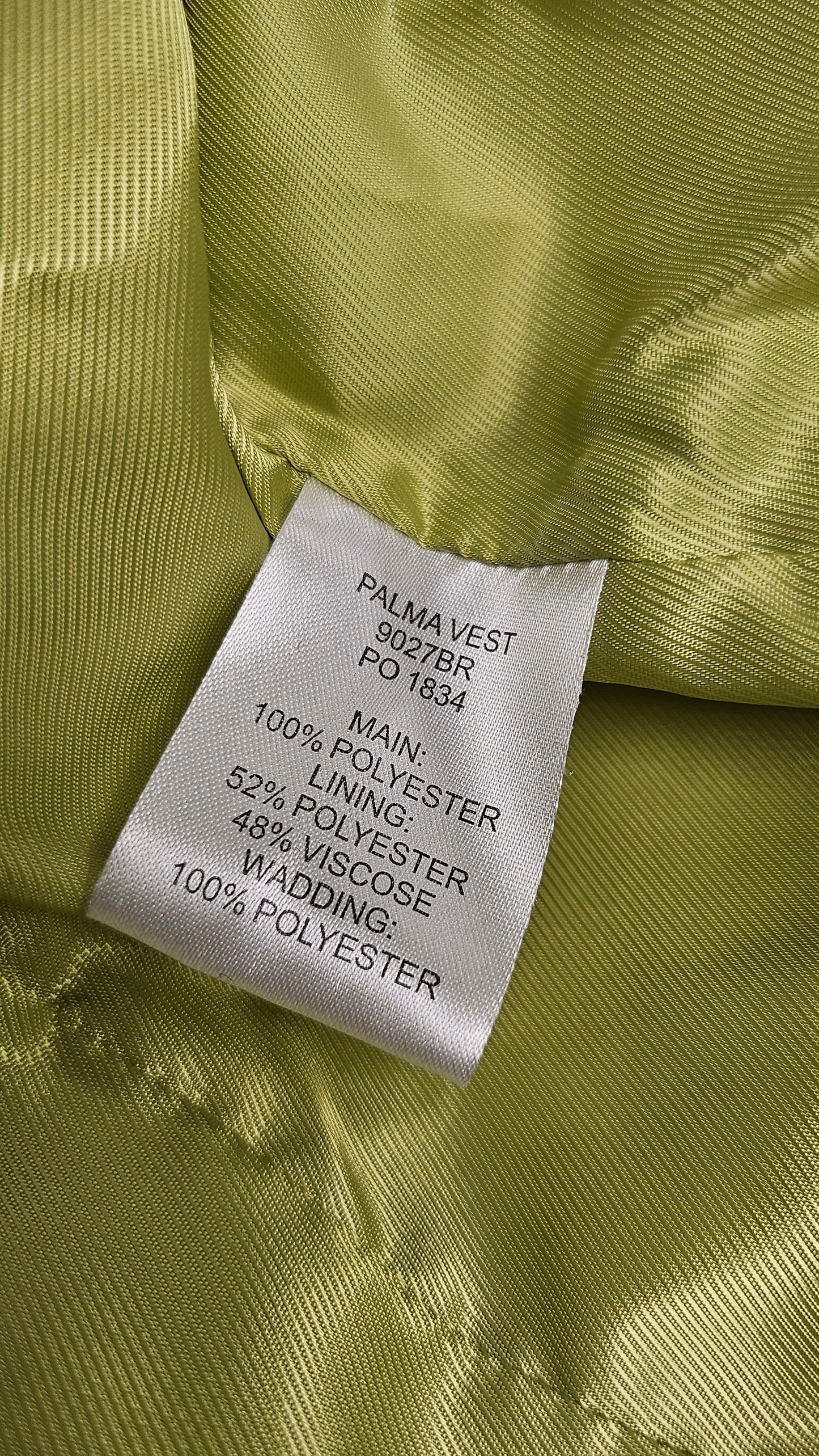 Verge Lime Sleeveless Vest (12)